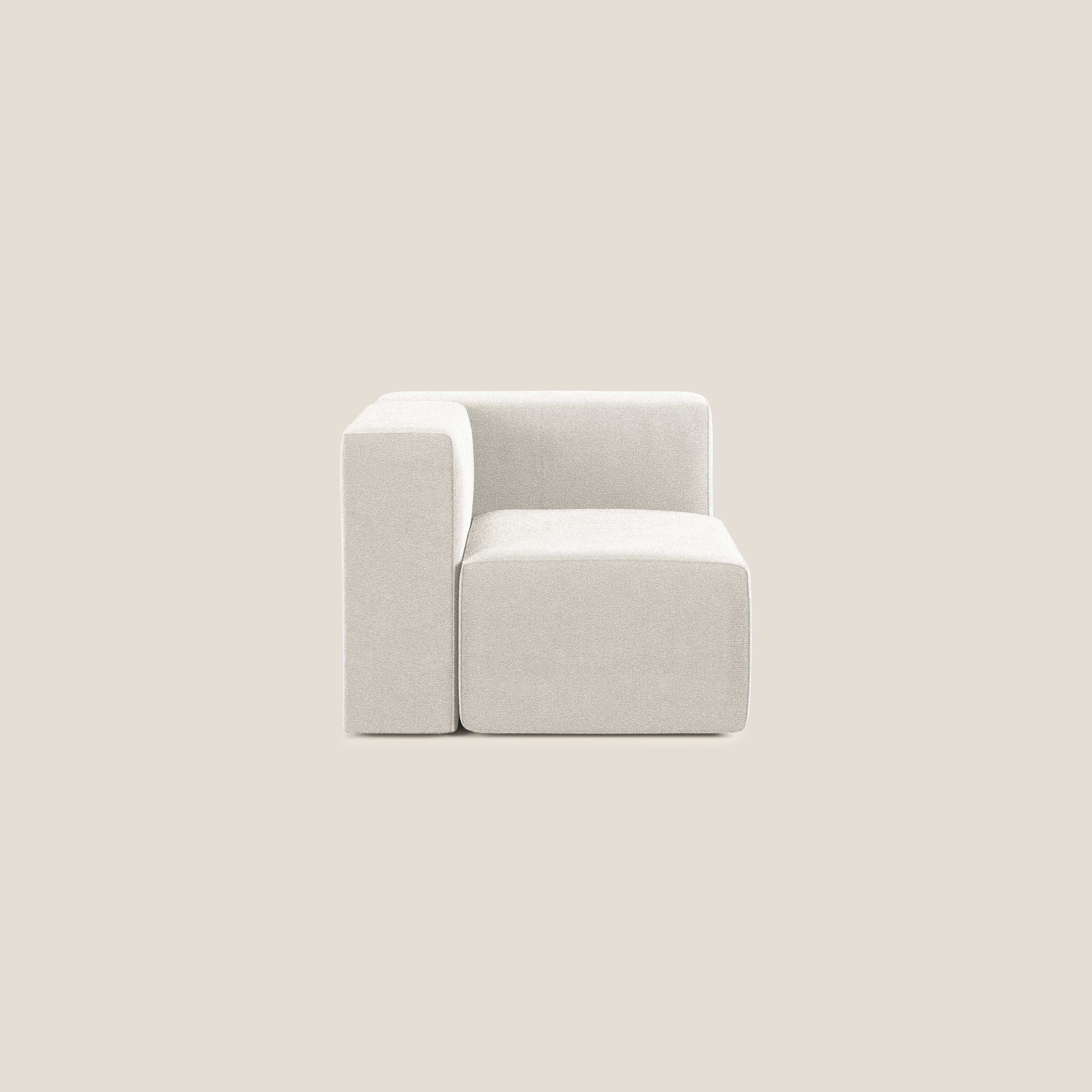 Nettuno module d'angle/latéral en bouclette douce T07 blanc - Image 2