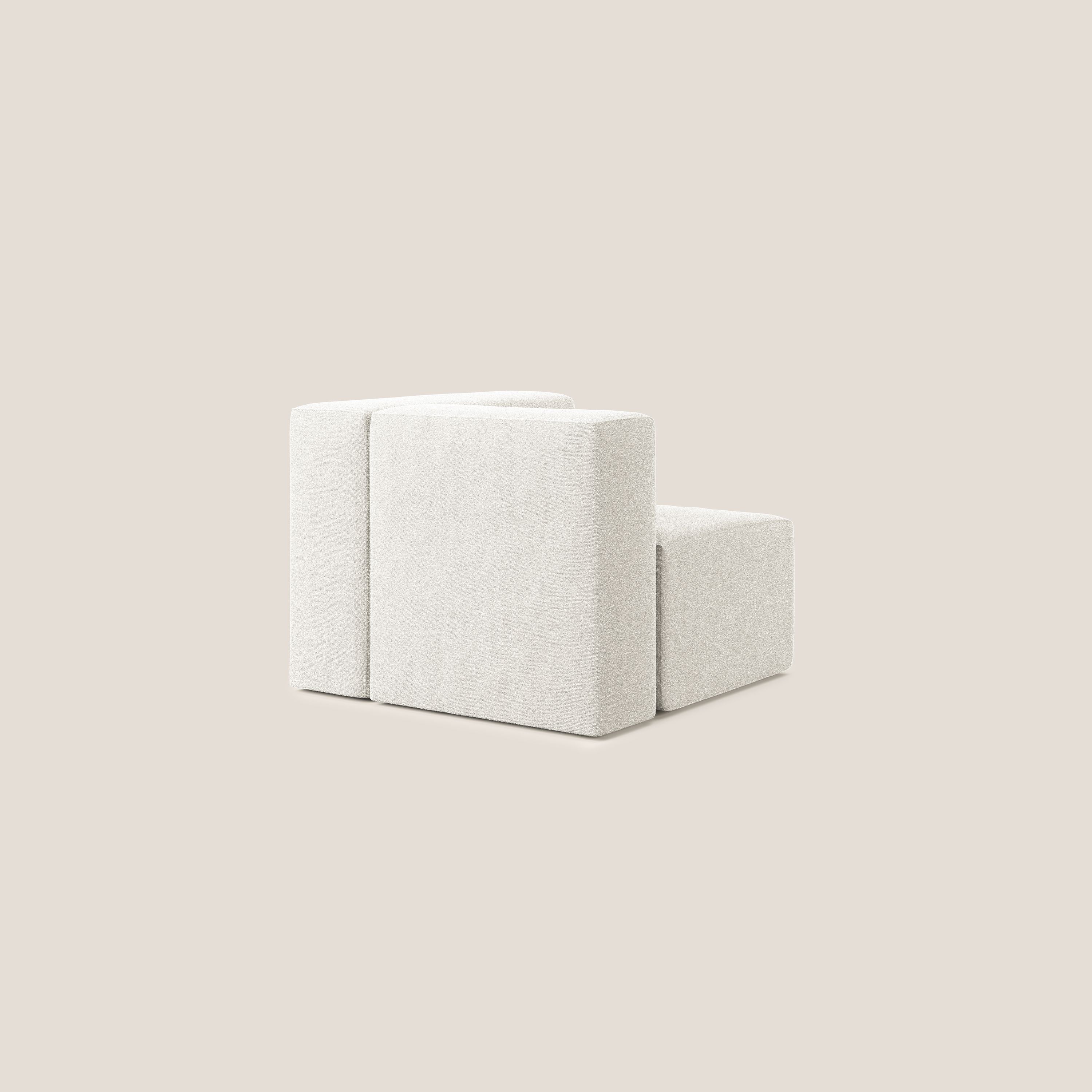 Nettuno module d'angle/latéral en bouclette douce T07 blanc - Image 3