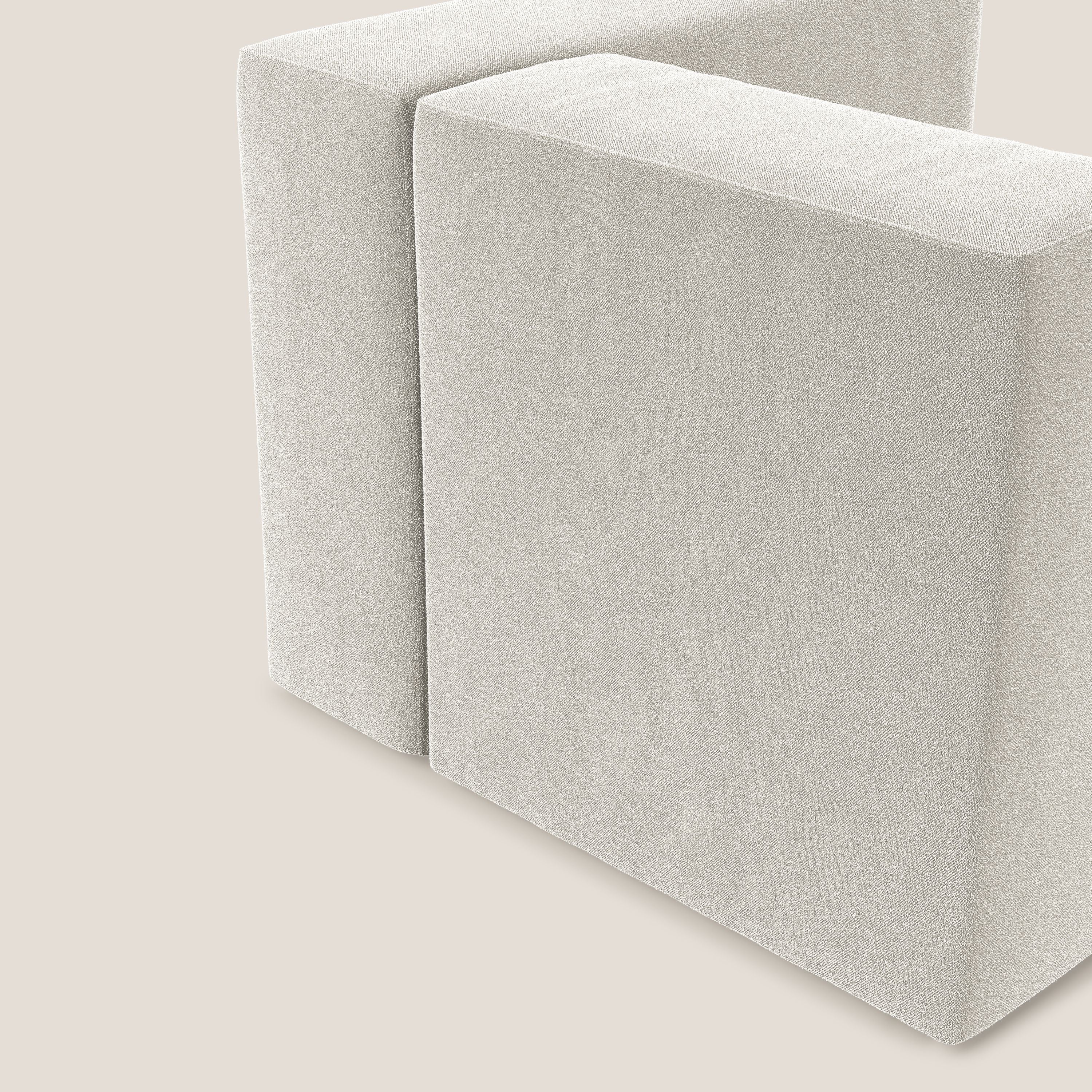 Nettuno module d'angle/latéral en bouclette douce T07 blanc - Image 5