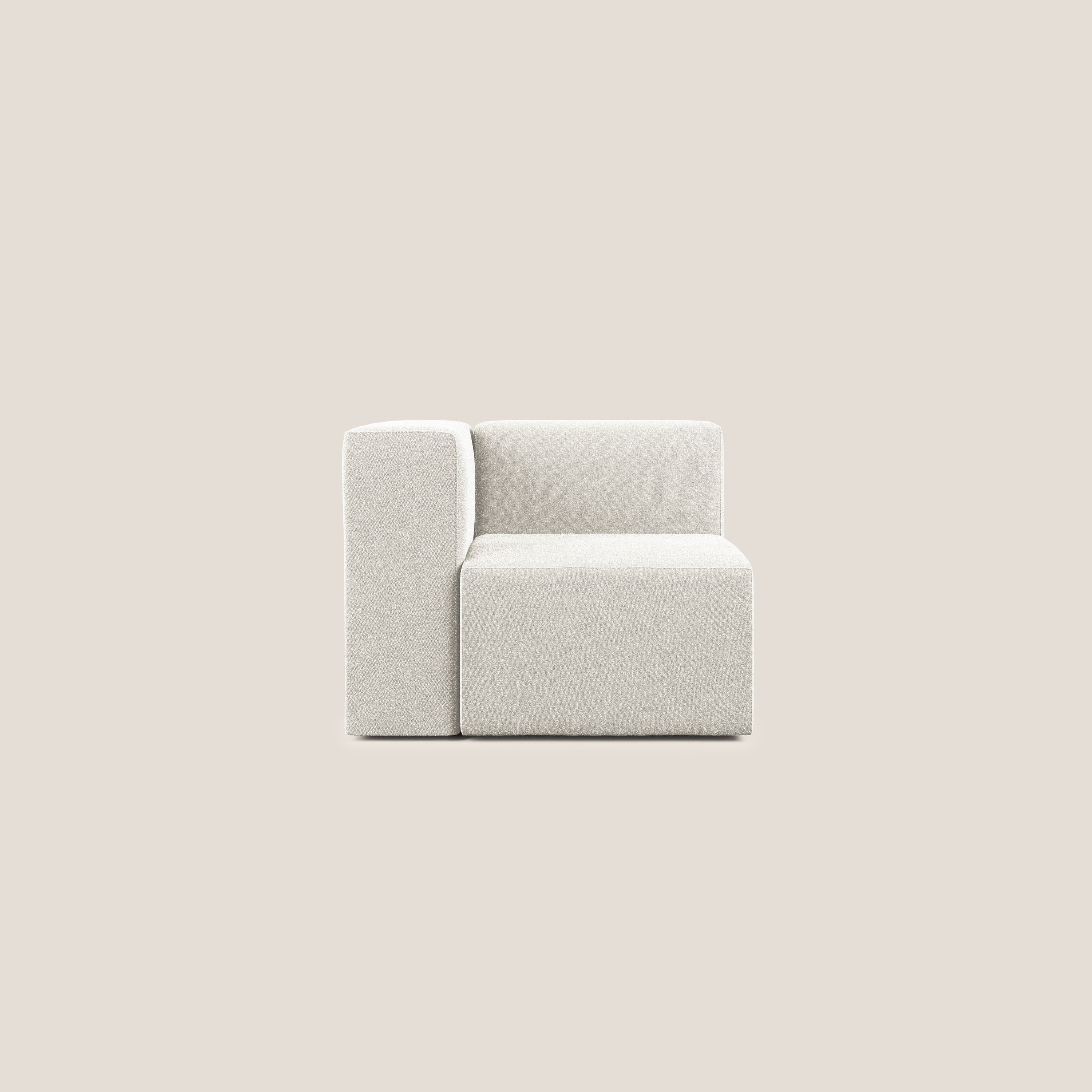 Nettuno module d'angle/latéral en bouclette douce T07 blanc - Image 6
