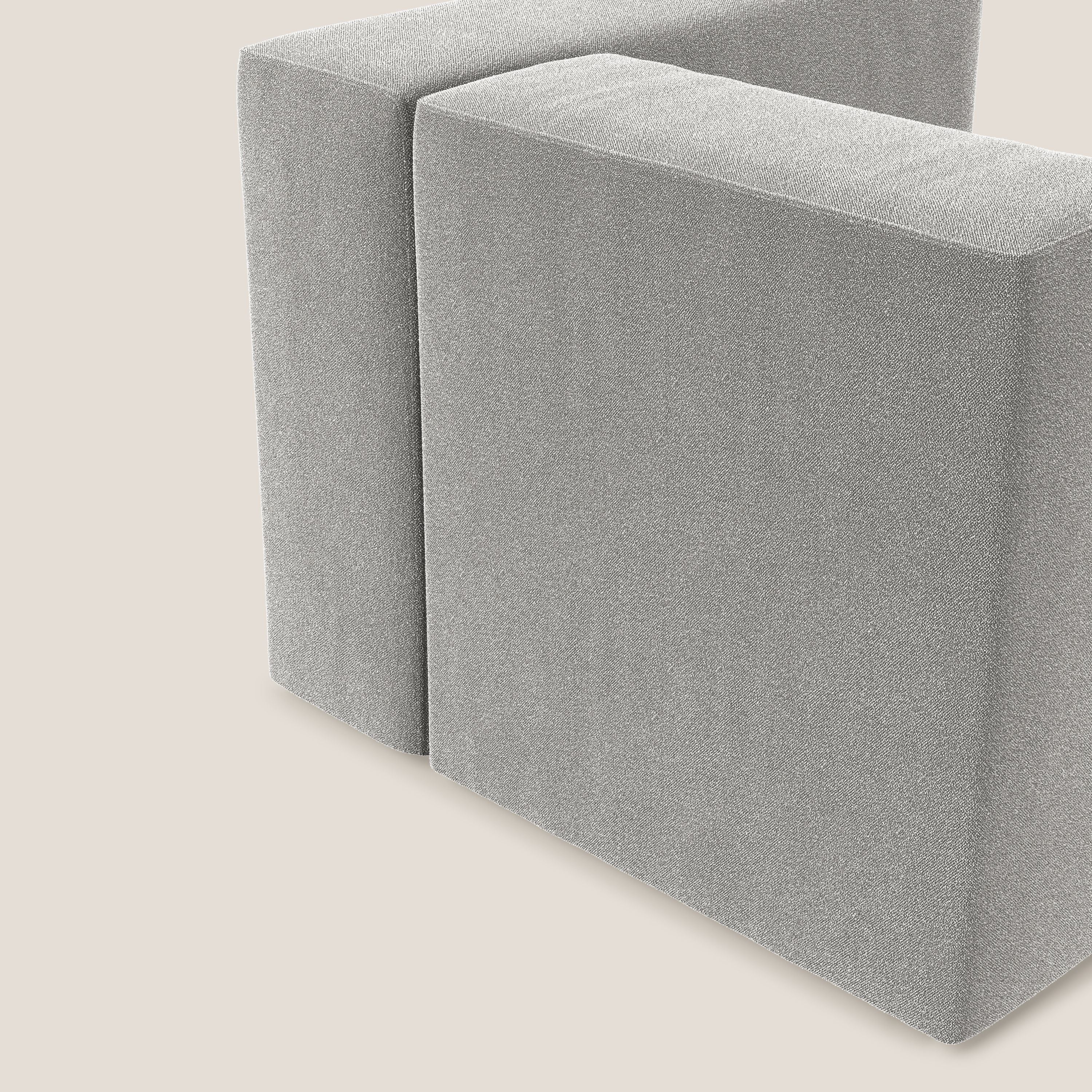 Nettuno module d'angle/latéral en bouclette douce T07 gris - Image 5