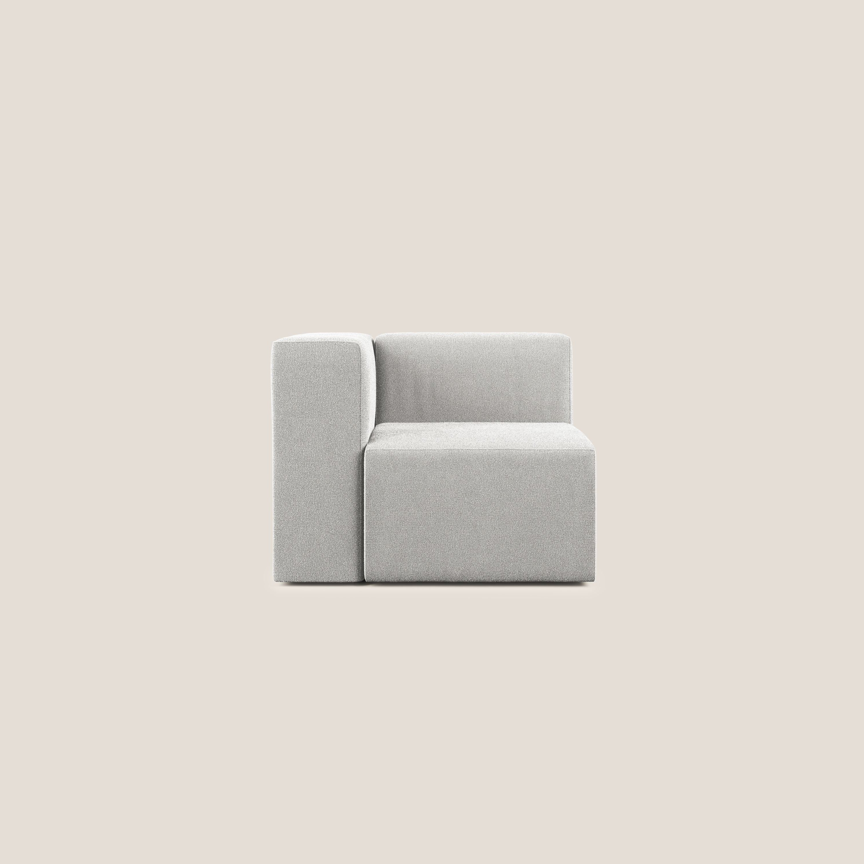 Nettuno module d'angle/latéral en bouclette douce T07 gris - Image 6