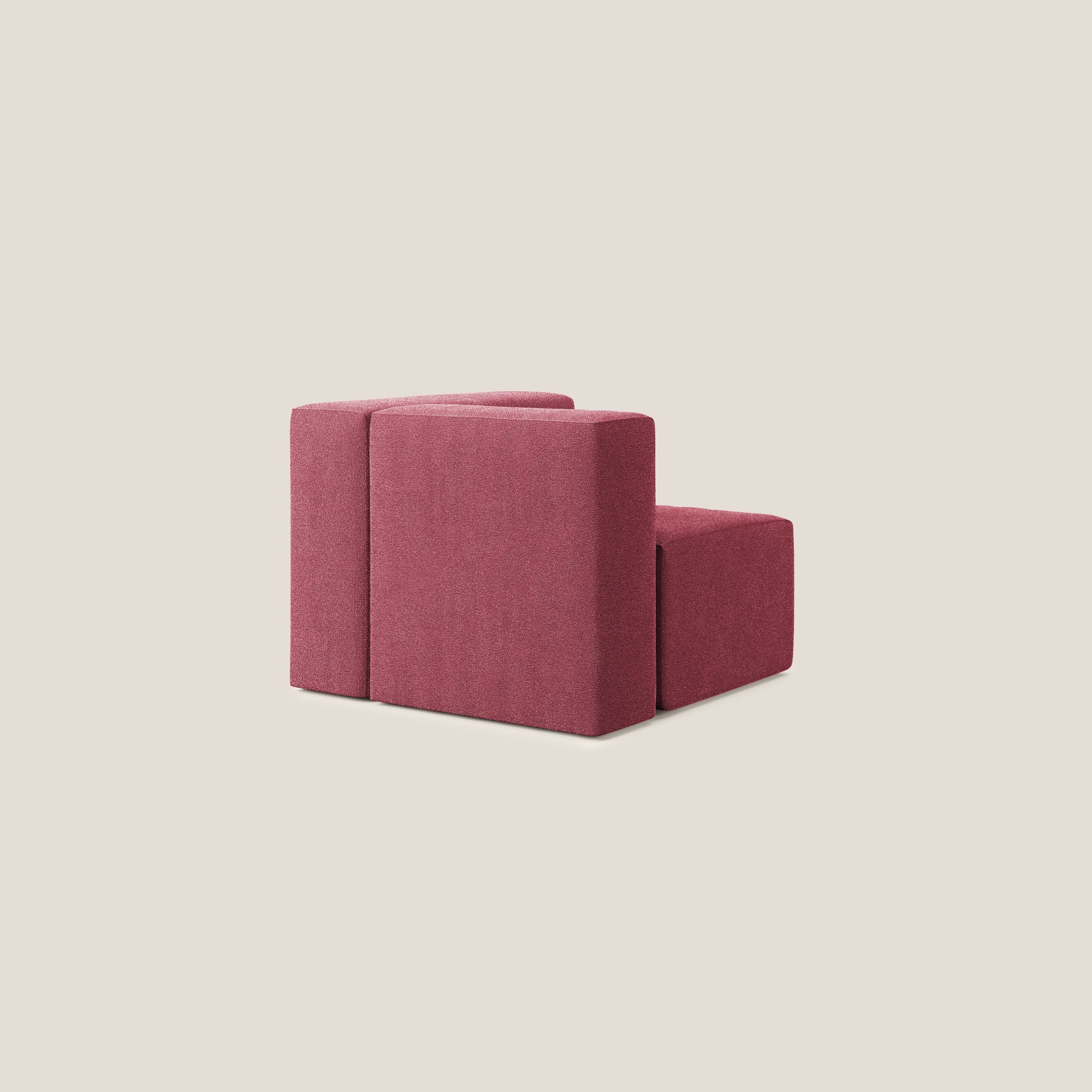 Nettuno module d'angle/latéral en bouclette douce T07 rouge - Image 3