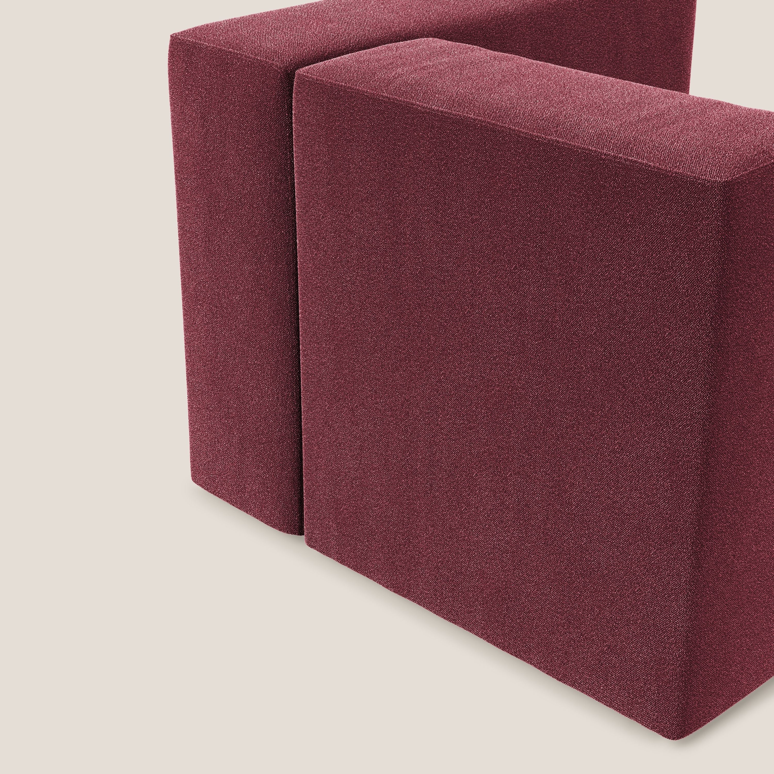 Nettuno module d'angle/latéral en bouclette douce T07 rouge - Image 5