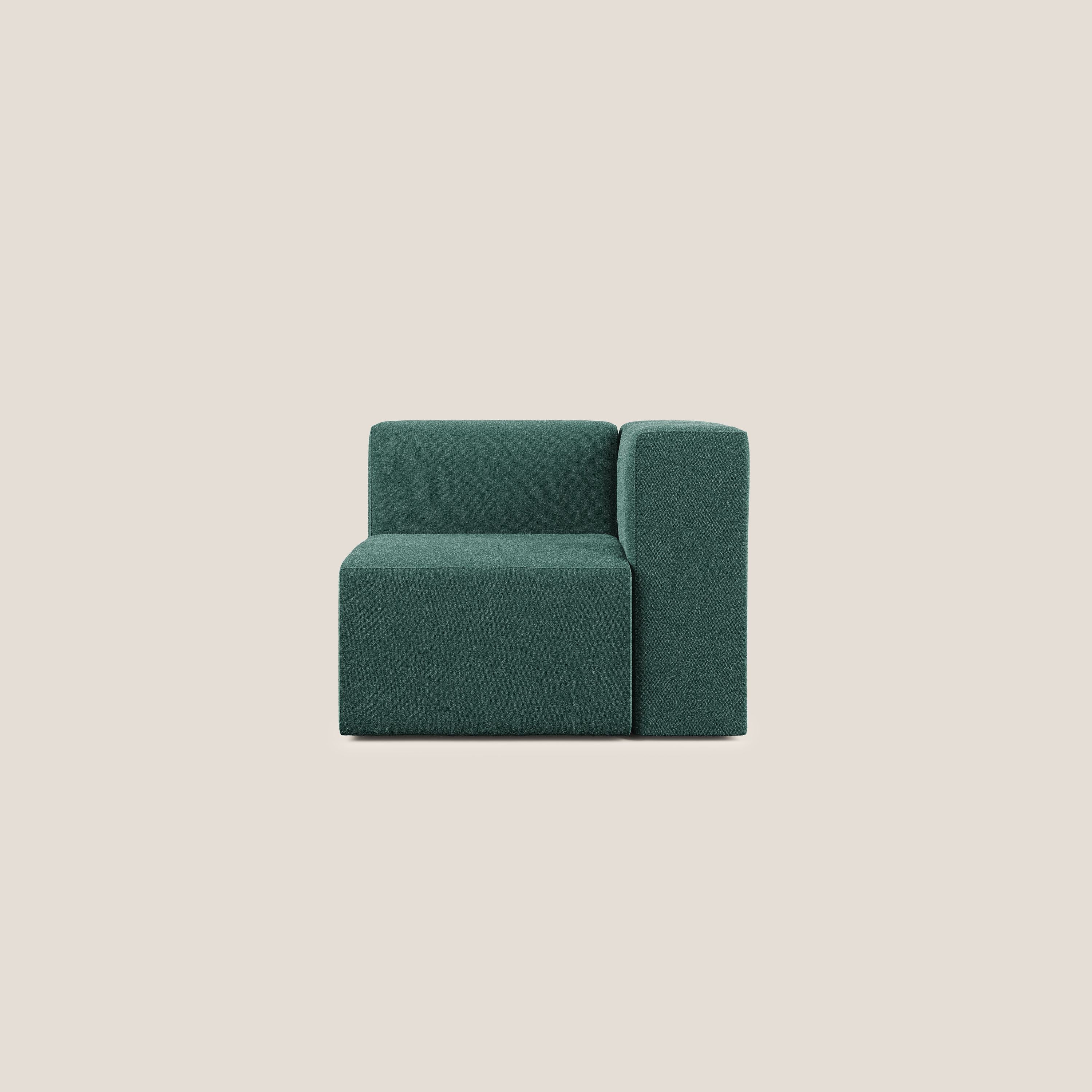 Nettuno module d'angle/latéral en bouclette douce T07 vert