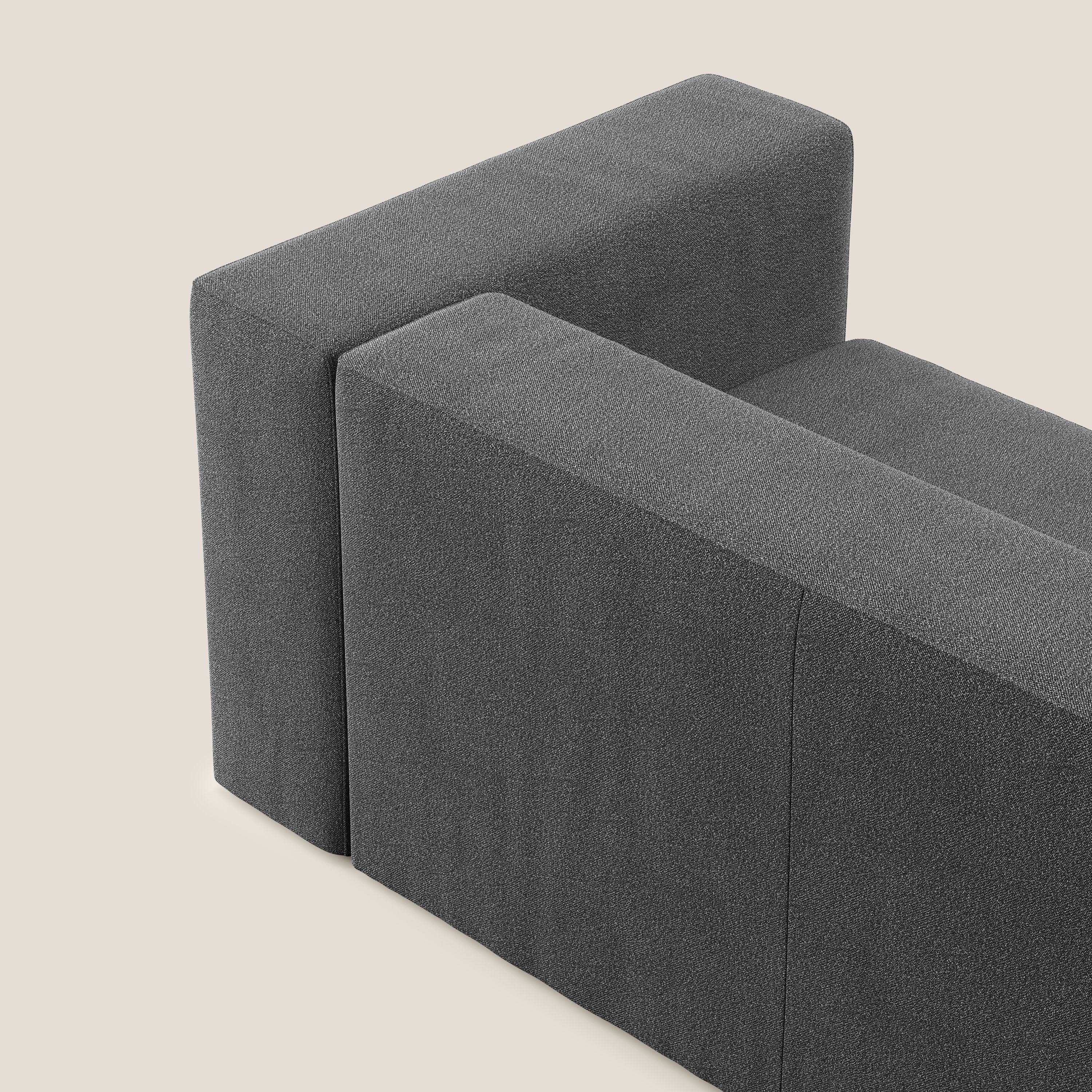 Nettuno module d'angle/latéral maxi en bouclette douce T07 anthracite - Image 3