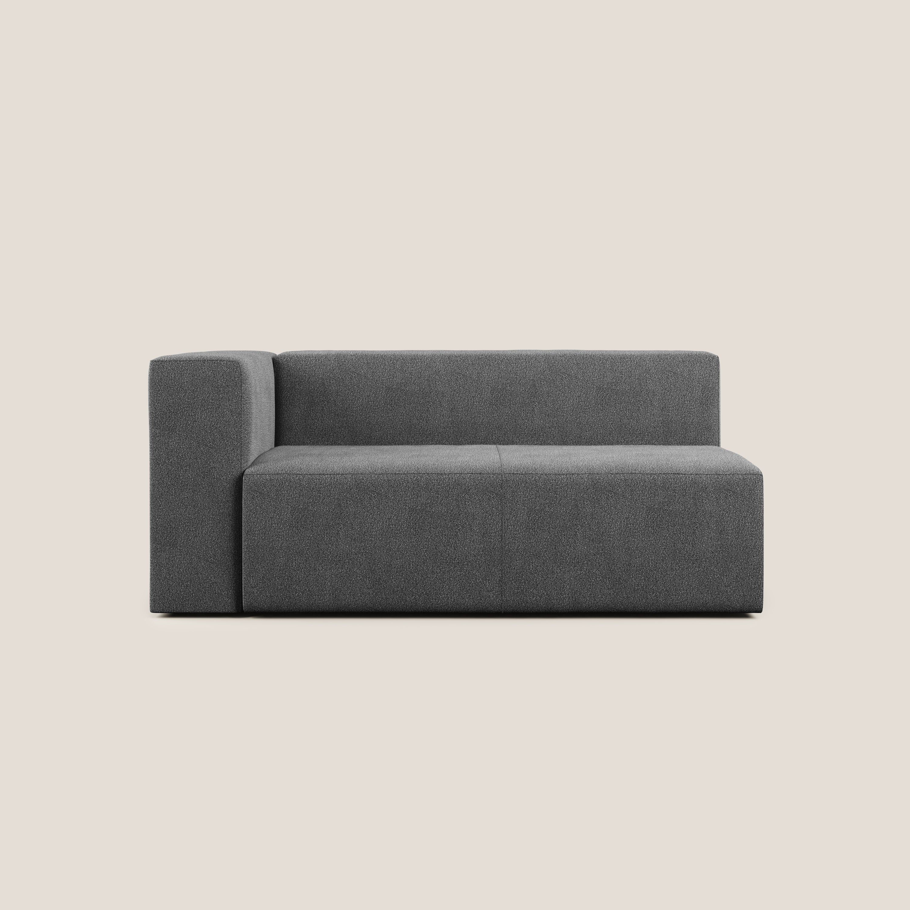 Nettuno module d'angle/latéral maxi en bouclette douce T07 anthracite - Image 4