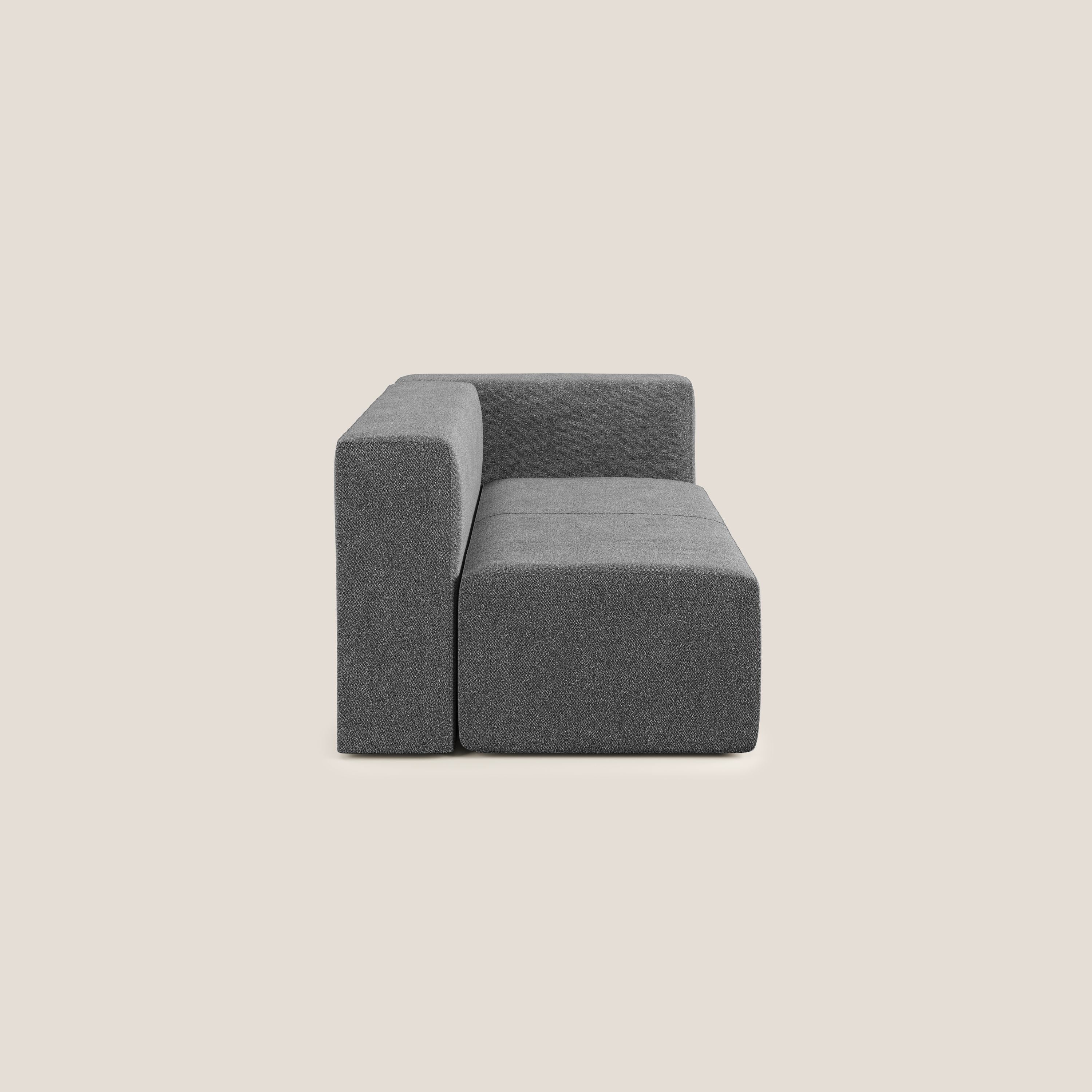 Nettuno module d'angle/latéral maxi en bouclette douce T07 anthracite - Image 8