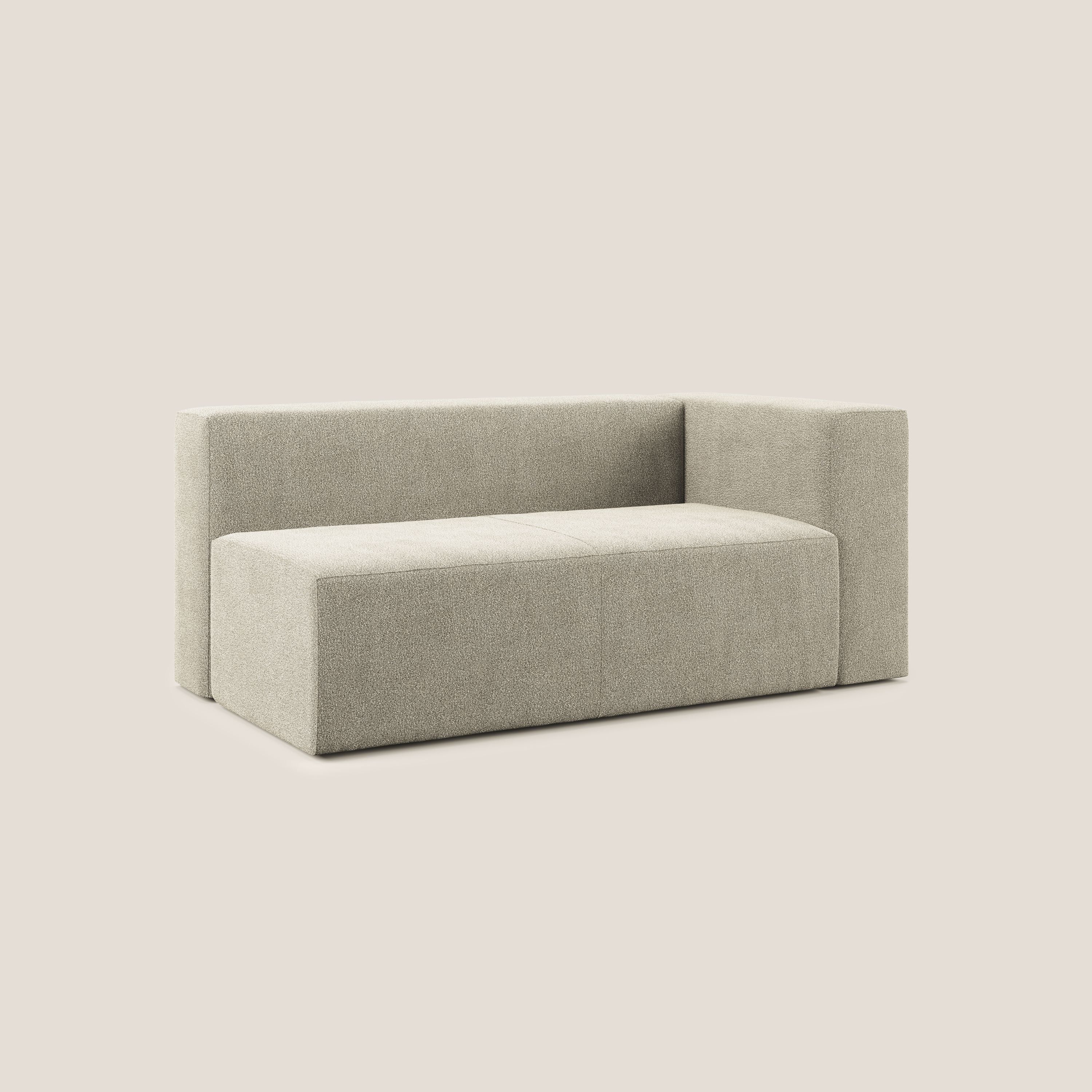 Nettuno module d'angle/latéral maxi en bouclette douce T07 beige - Image 7
