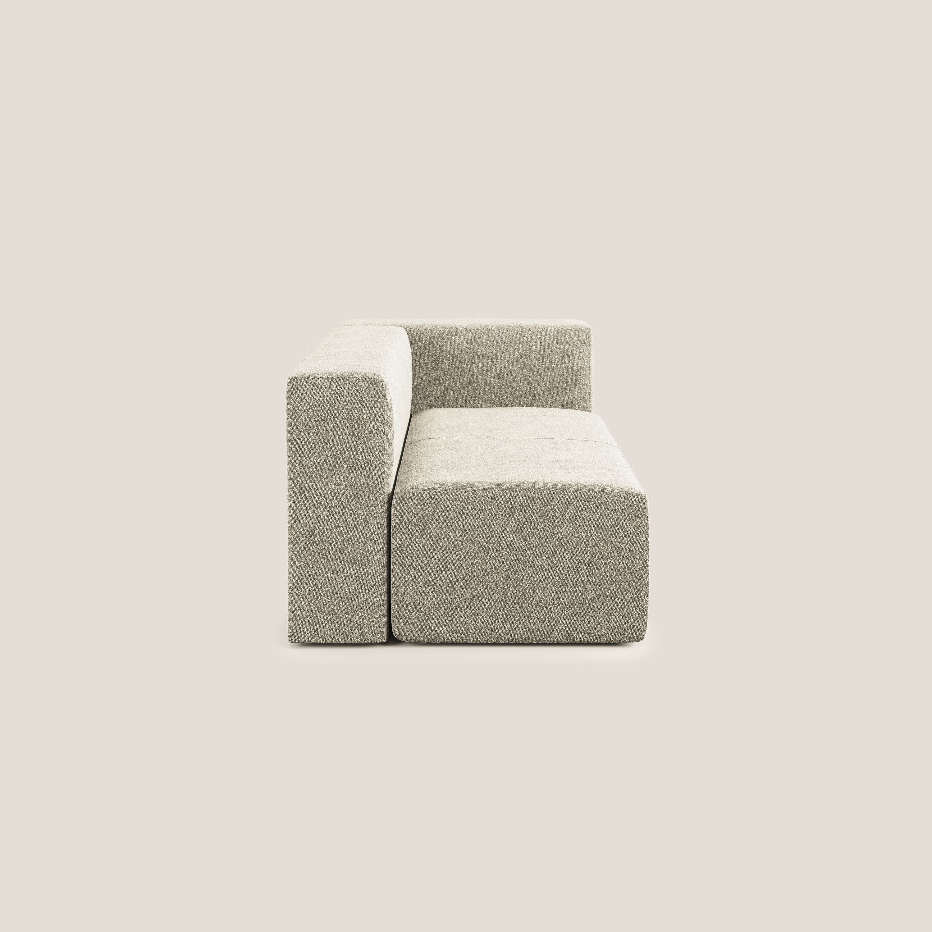 Nettuno module d'angle/latéral maxi en bouclette douce T07 beige - Image 8