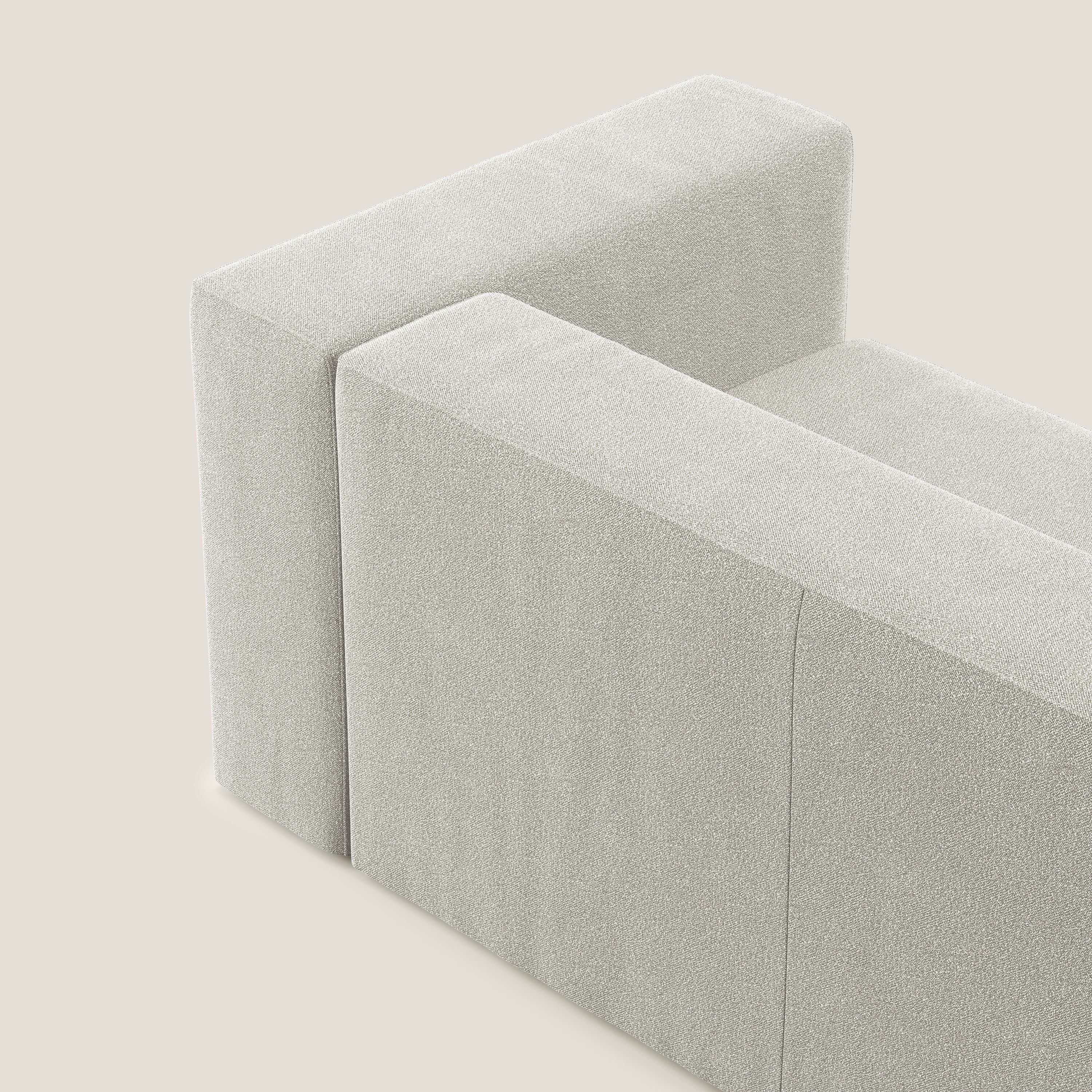 Nettuno module d'angle/latéral maxi en bouclette douce T07 blanc - Image 3