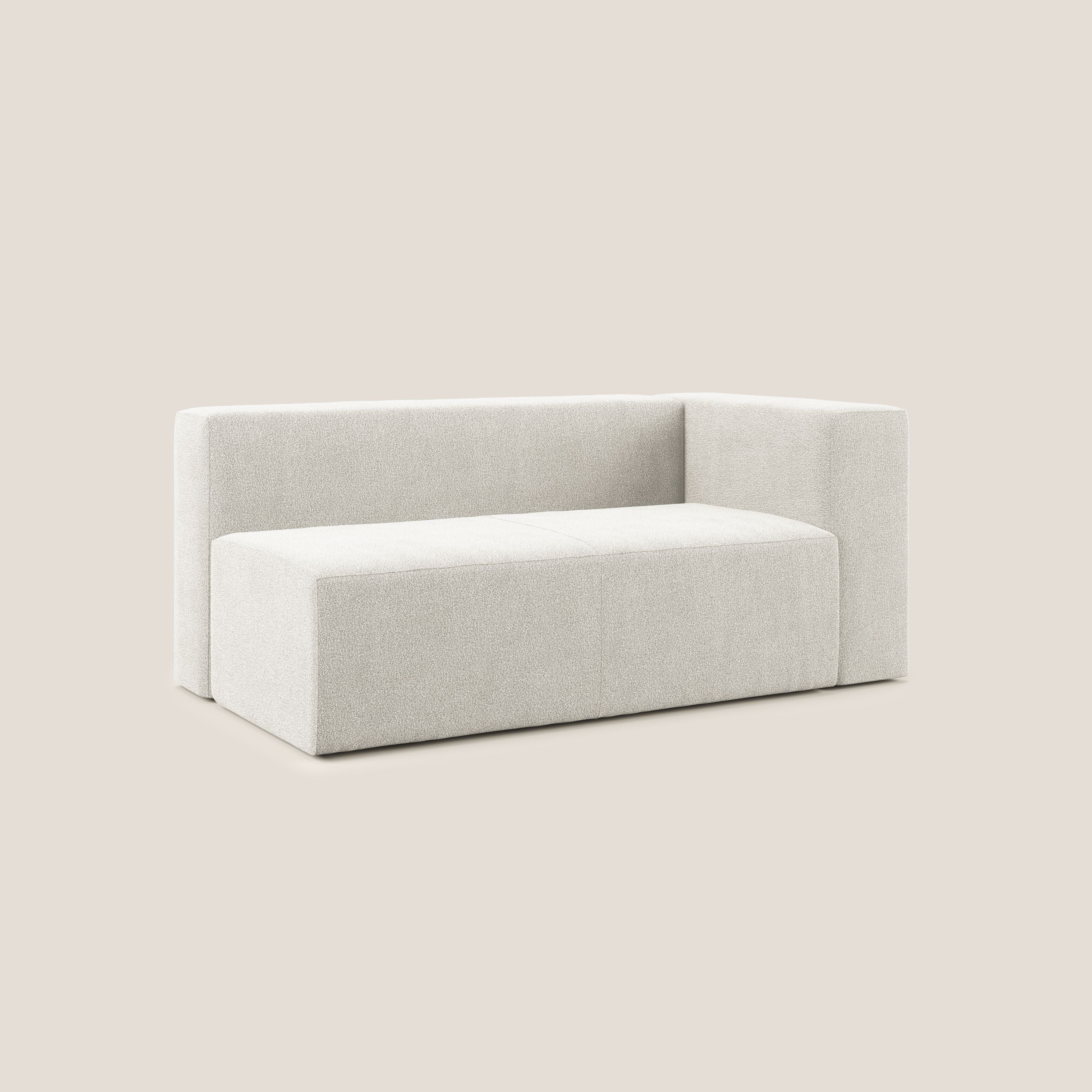 Nettuno module d'angle/latéral maxi en bouclette douce T07 blanc - Image 7