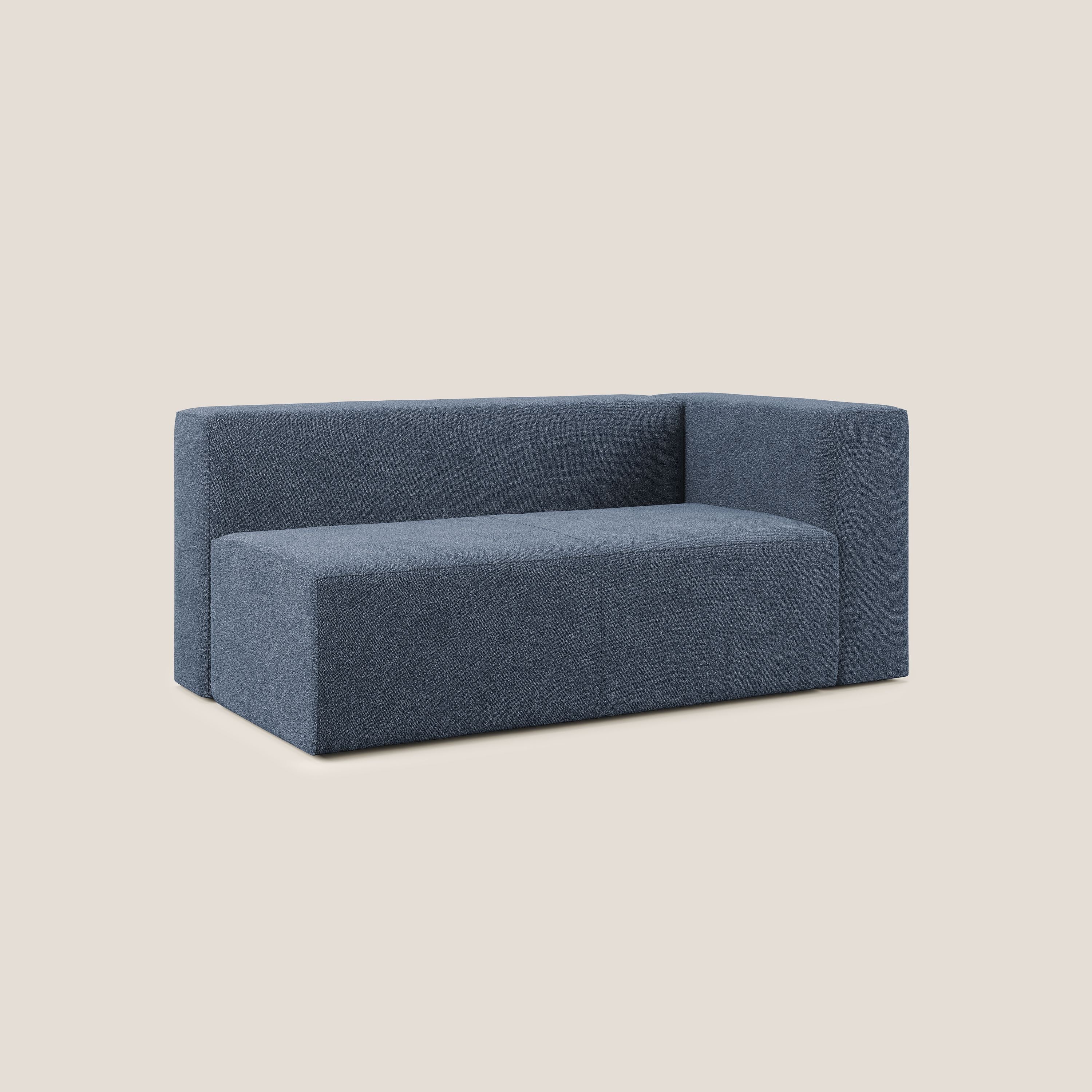 Nettuno module d'angle/latéral maxi en bouclette douce T07 bleu - Image 7