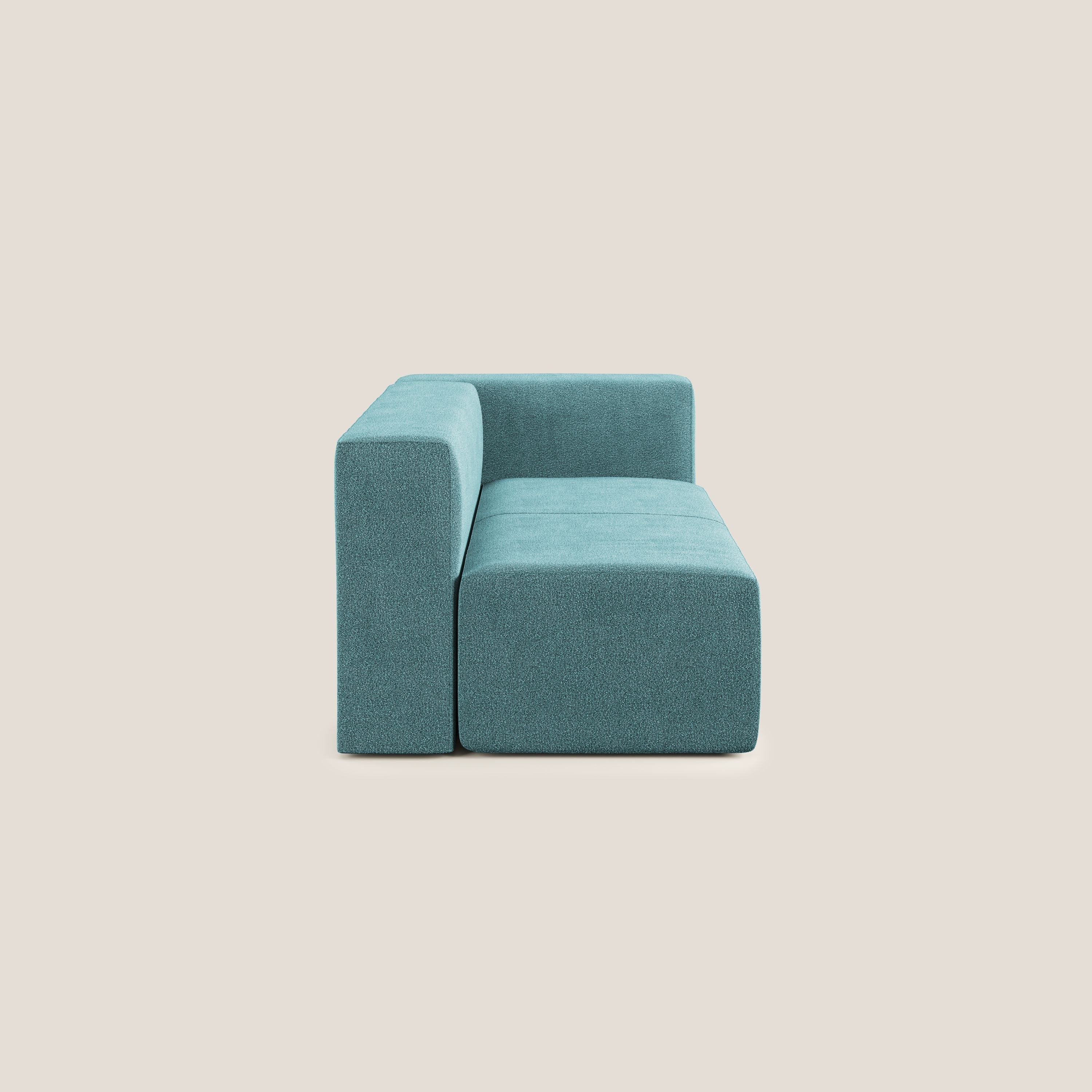 Nettuno module d'angle/latéral maxi en bouclette douce T07 bleu clair - Image 8