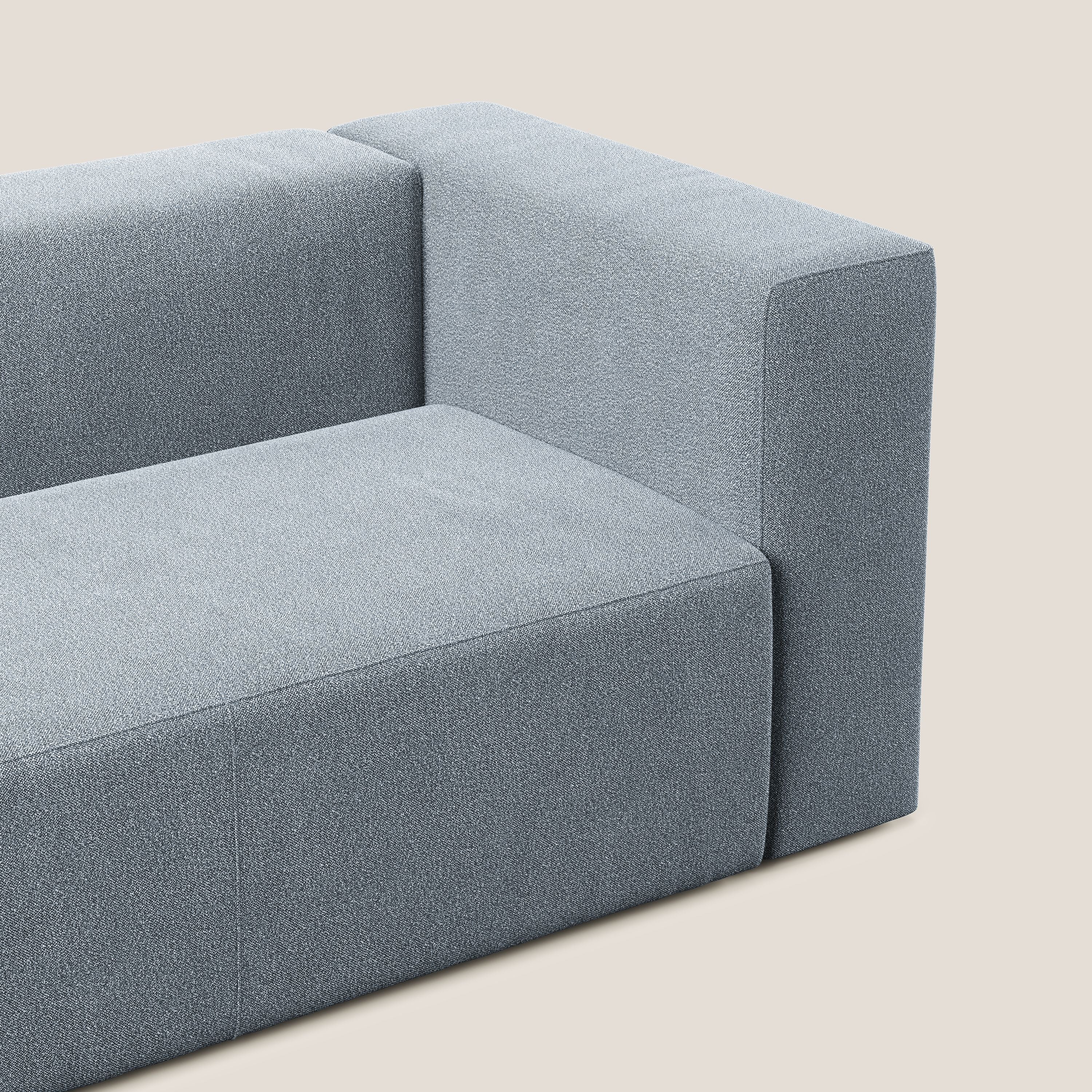 Nettuno module d'angle/latéral maxi en bouclette douce T07 bleu gris - Image 2