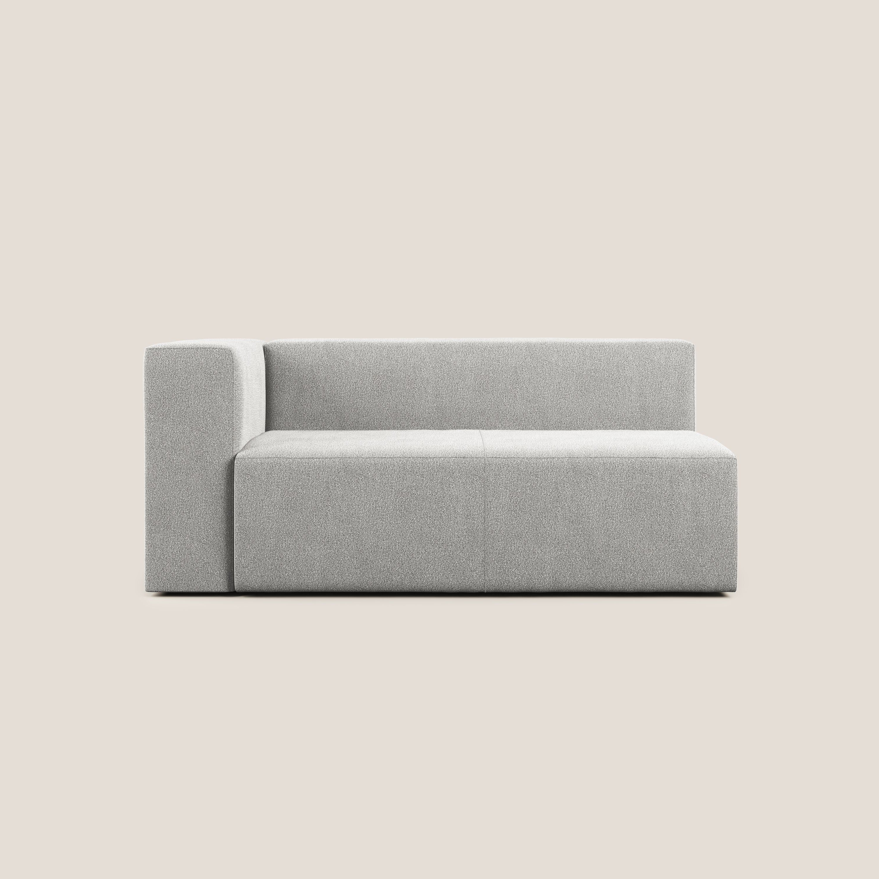 Nettuno module d'angle/latéral maxi en bouclette douce T07 gris - Image 4
