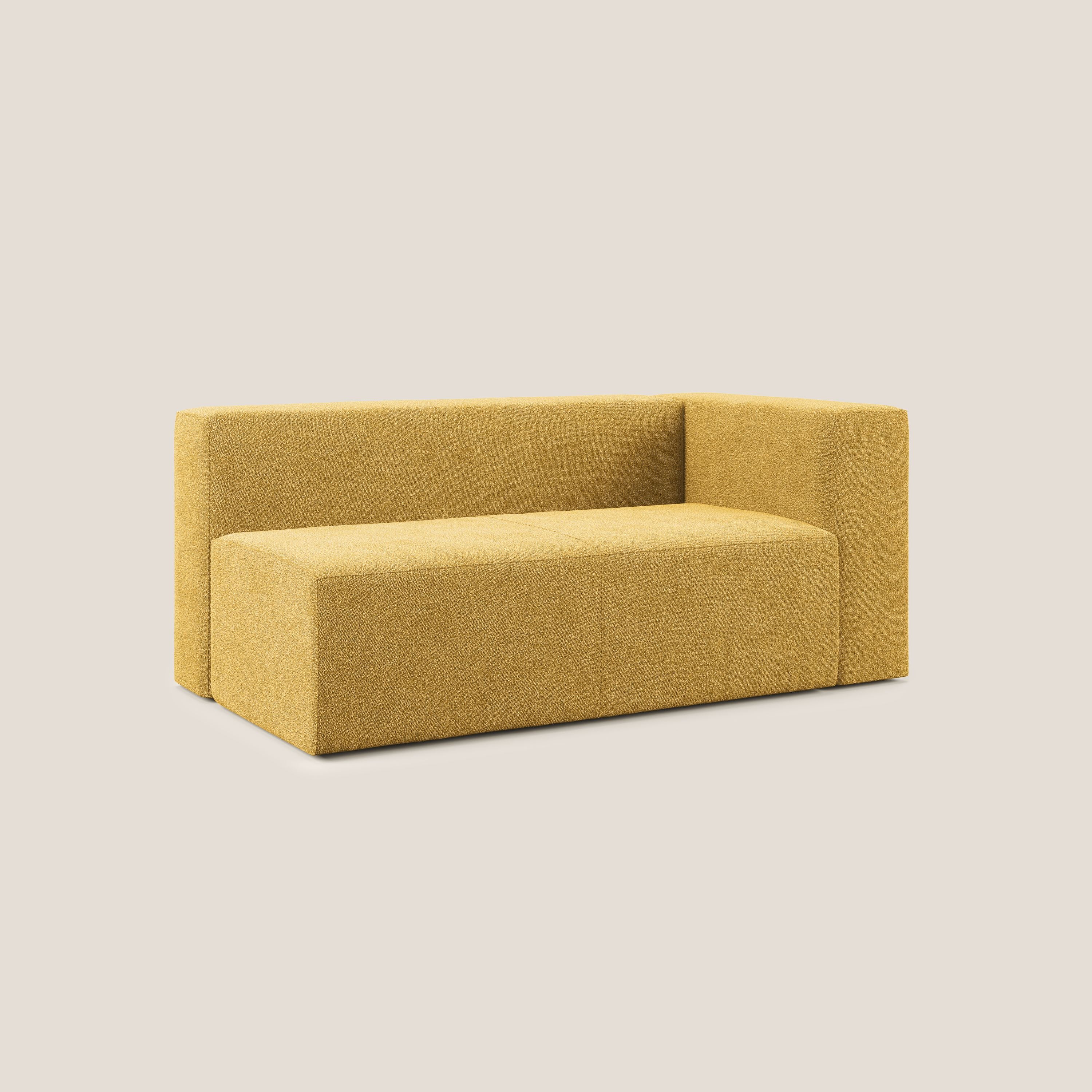 Nettuno module d'angle/latéral maxi en bouclette douce T07 jaune - Image 7