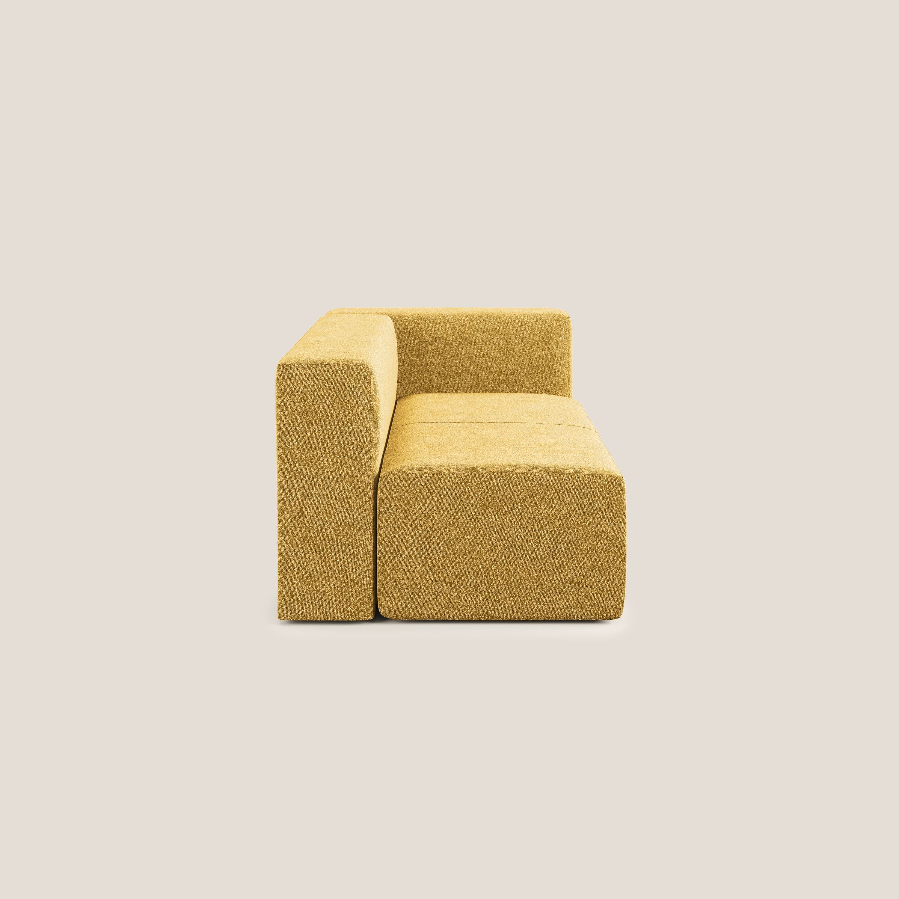 Nettuno module d'angle/latéral maxi en bouclette douce T07 jaune - Image 8