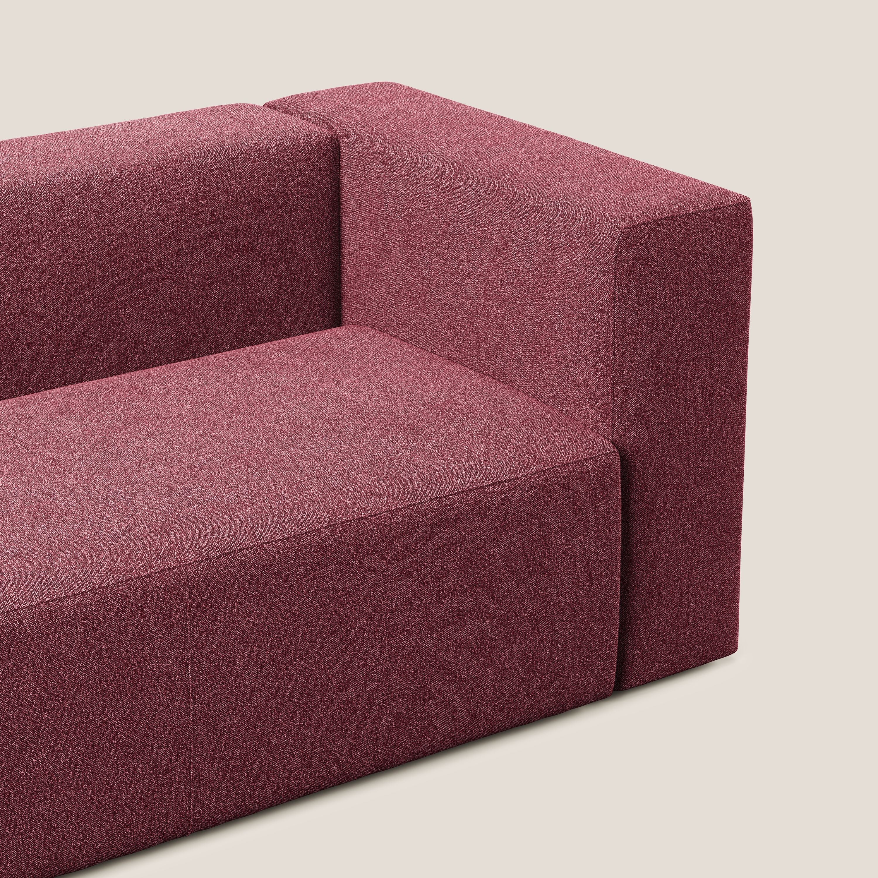 Nettuno module d'angle/latéral maxi en bouclette douce T07 rouge - Image 2