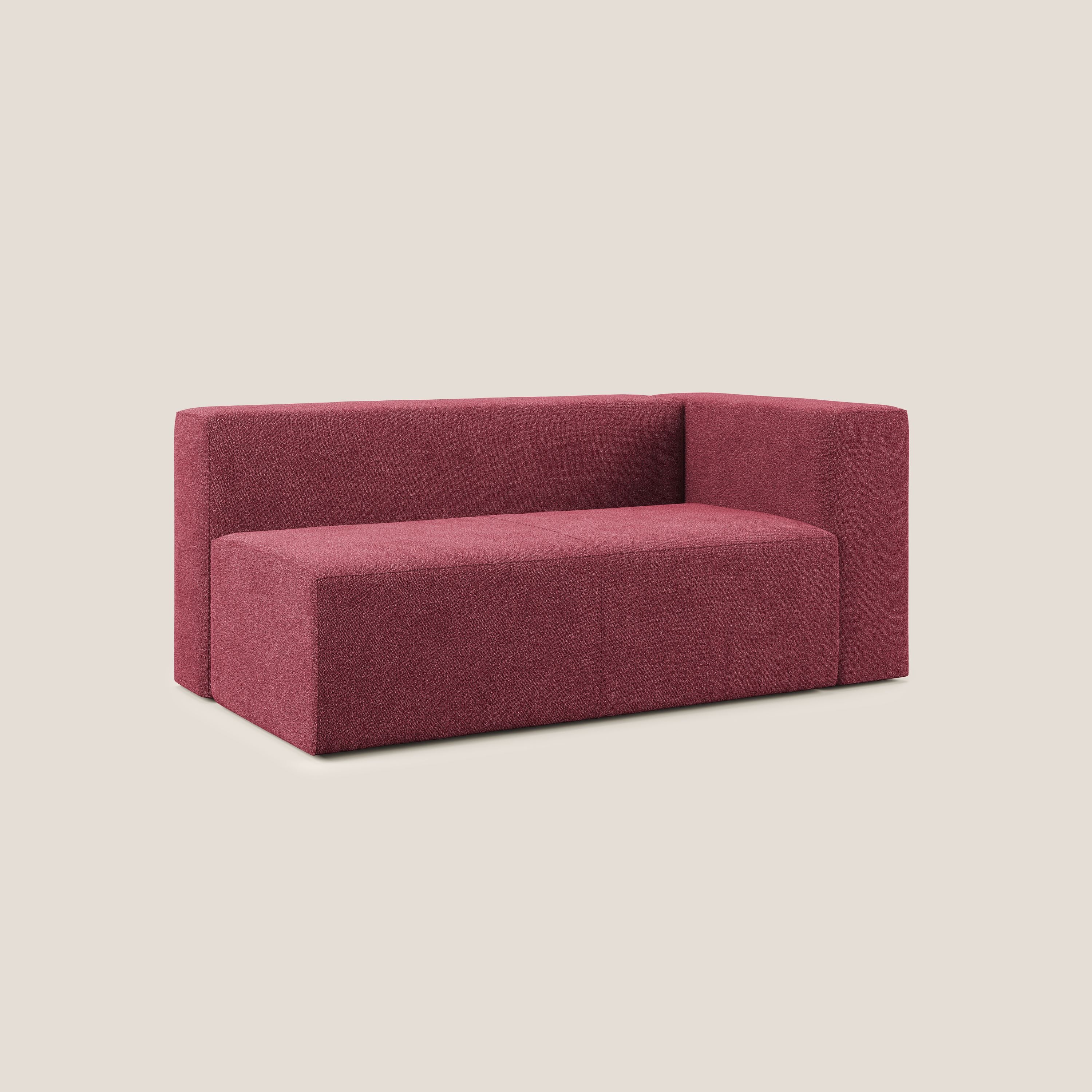 Nettuno module d'angle/latéral maxi en bouclette douce T07 rouge - Image 7