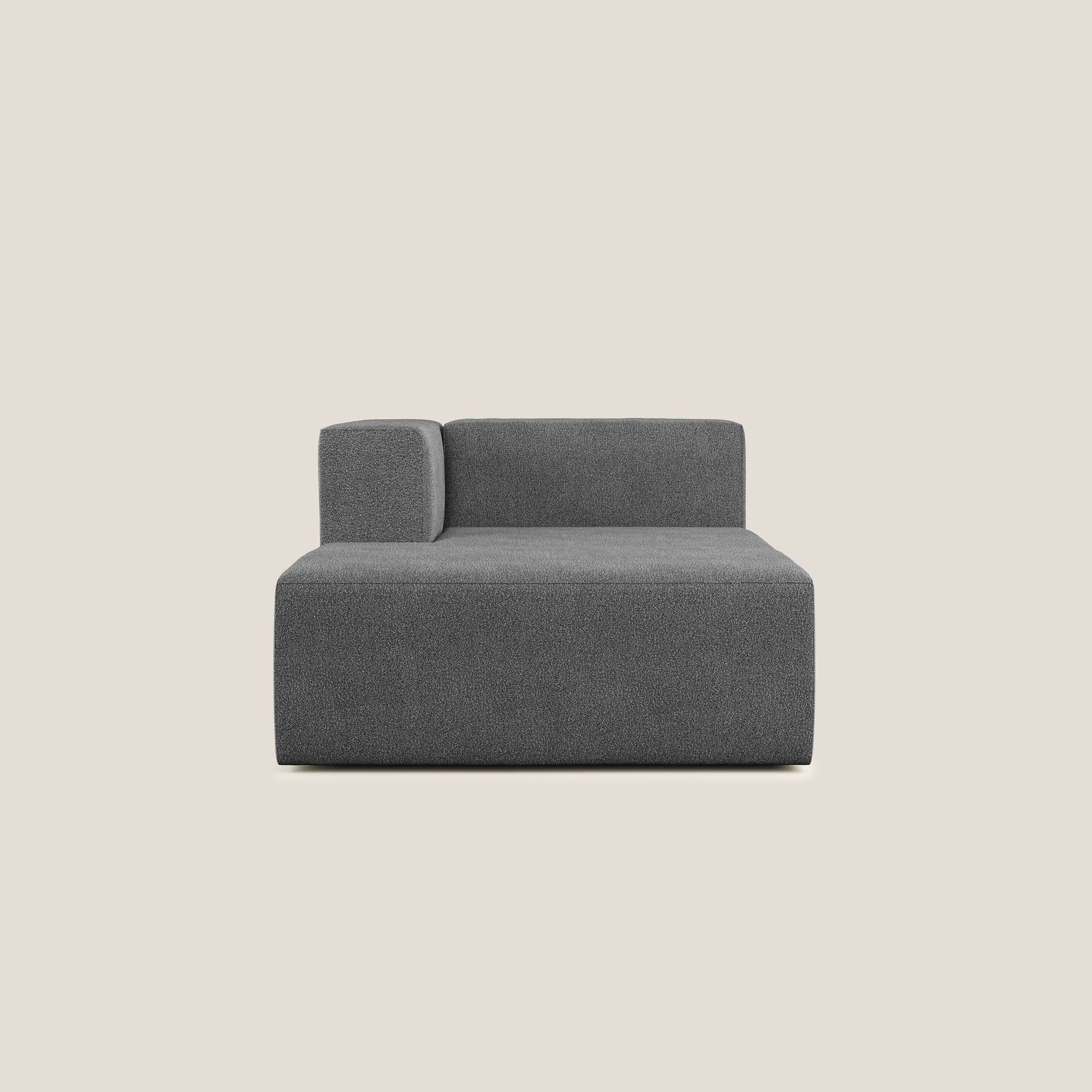 Nettuno module meridiénne en bouclette douce T07 anthracite - Image 6