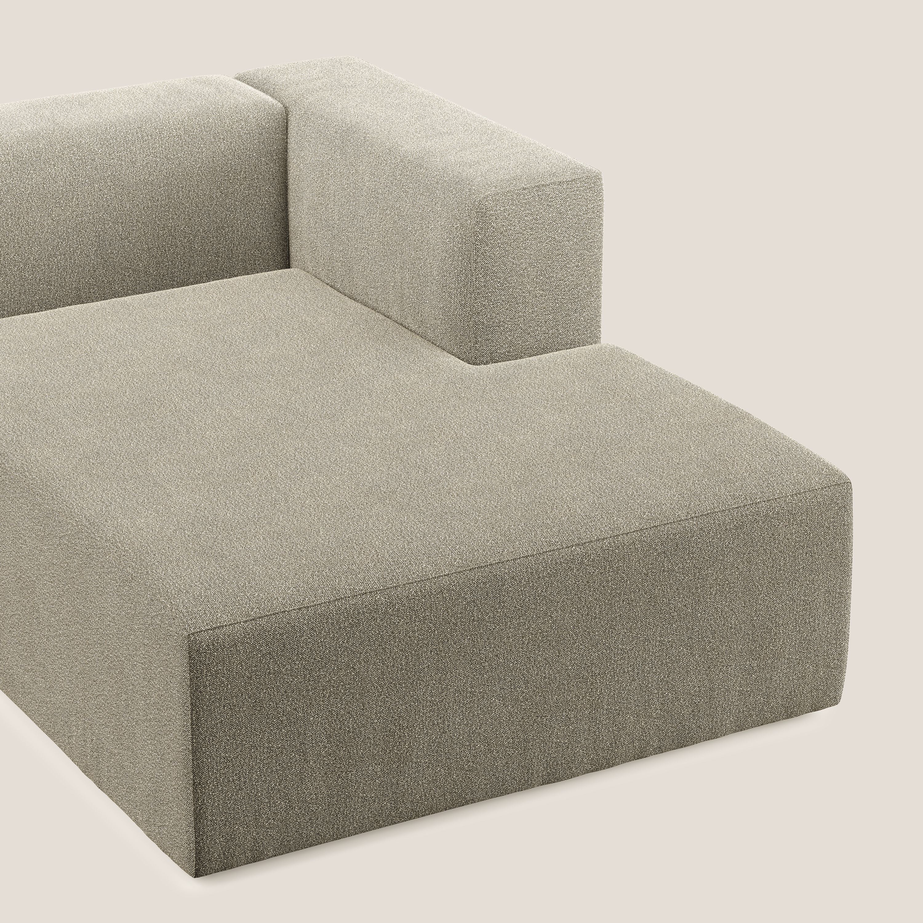 Nettuno module meridiénne en bouclette douce T07 beige - Image 4