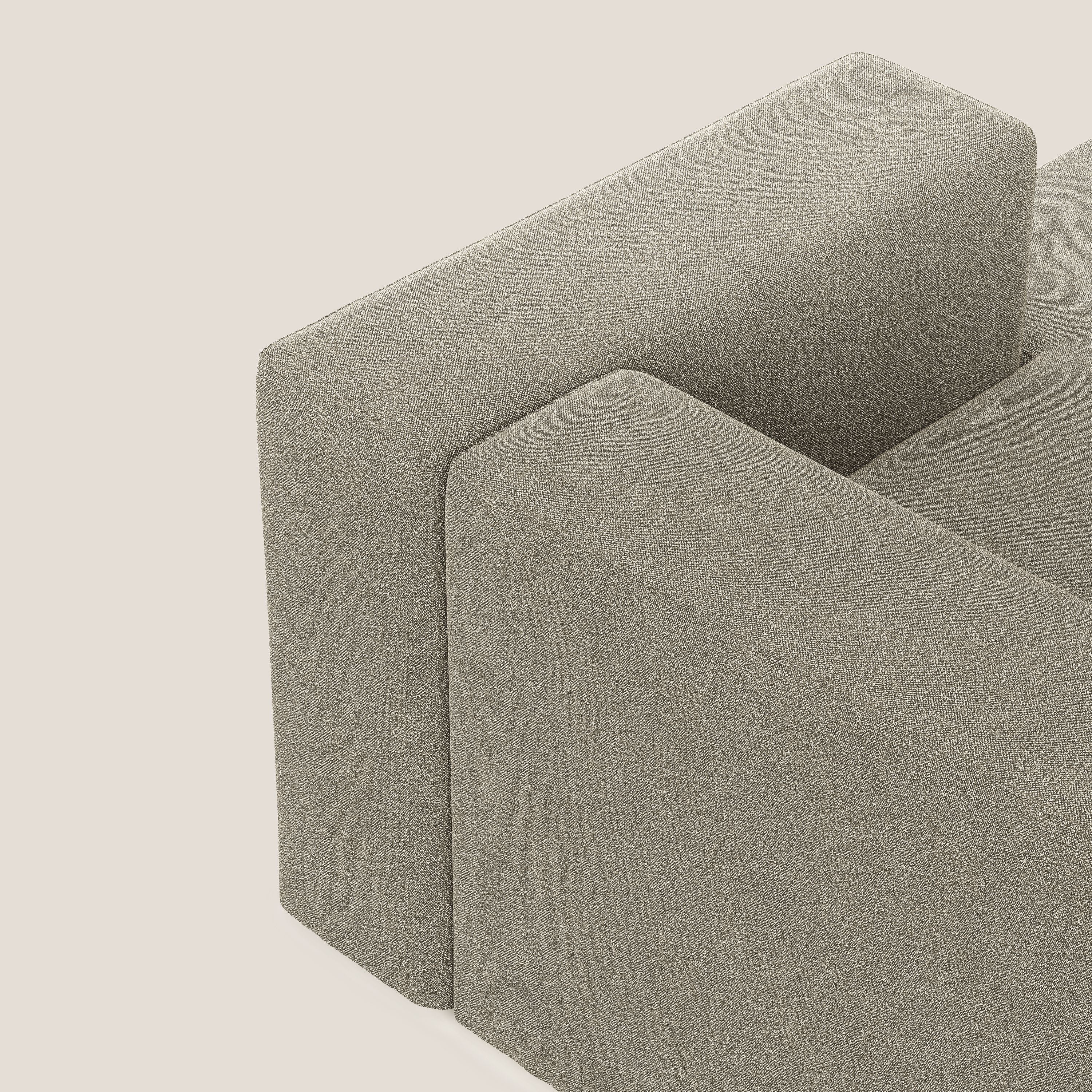 Nettuno module meridiénne en bouclette douce T07 beige - Image 5