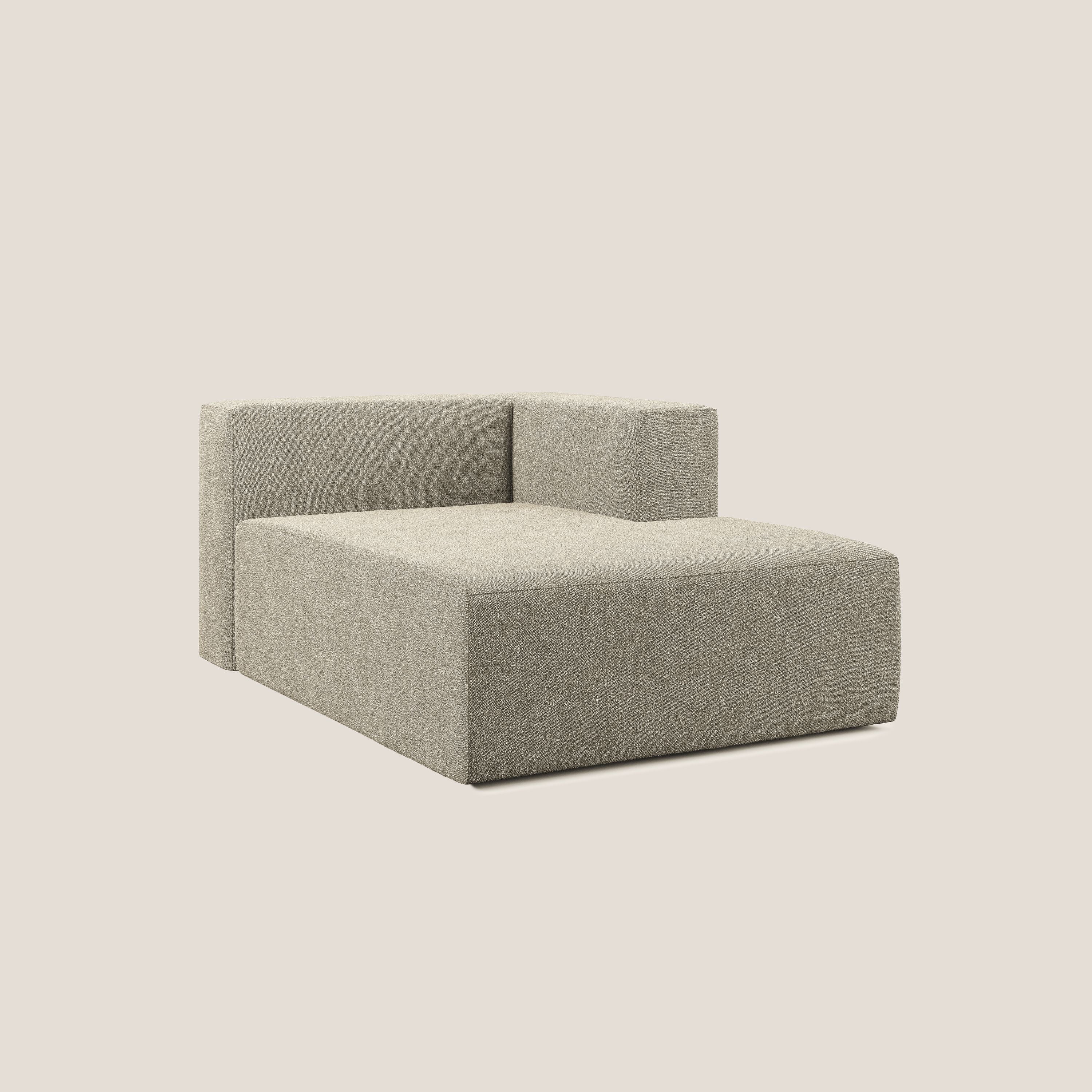 Nettuno module meridiénne en bouclette douce T07 beige - Image 9