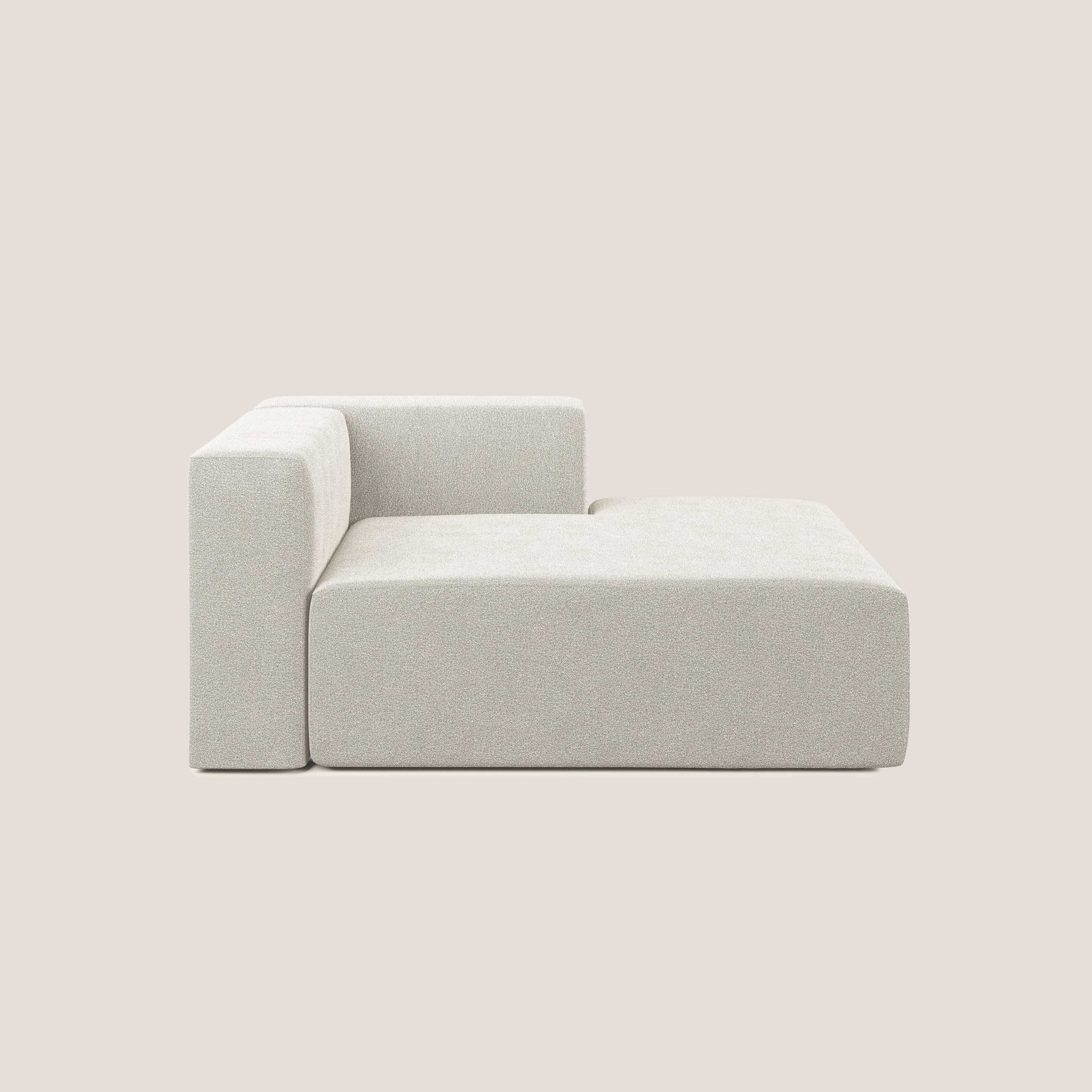 Nettuno module meridiénne en bouclette douce T07 blanc - Image 2