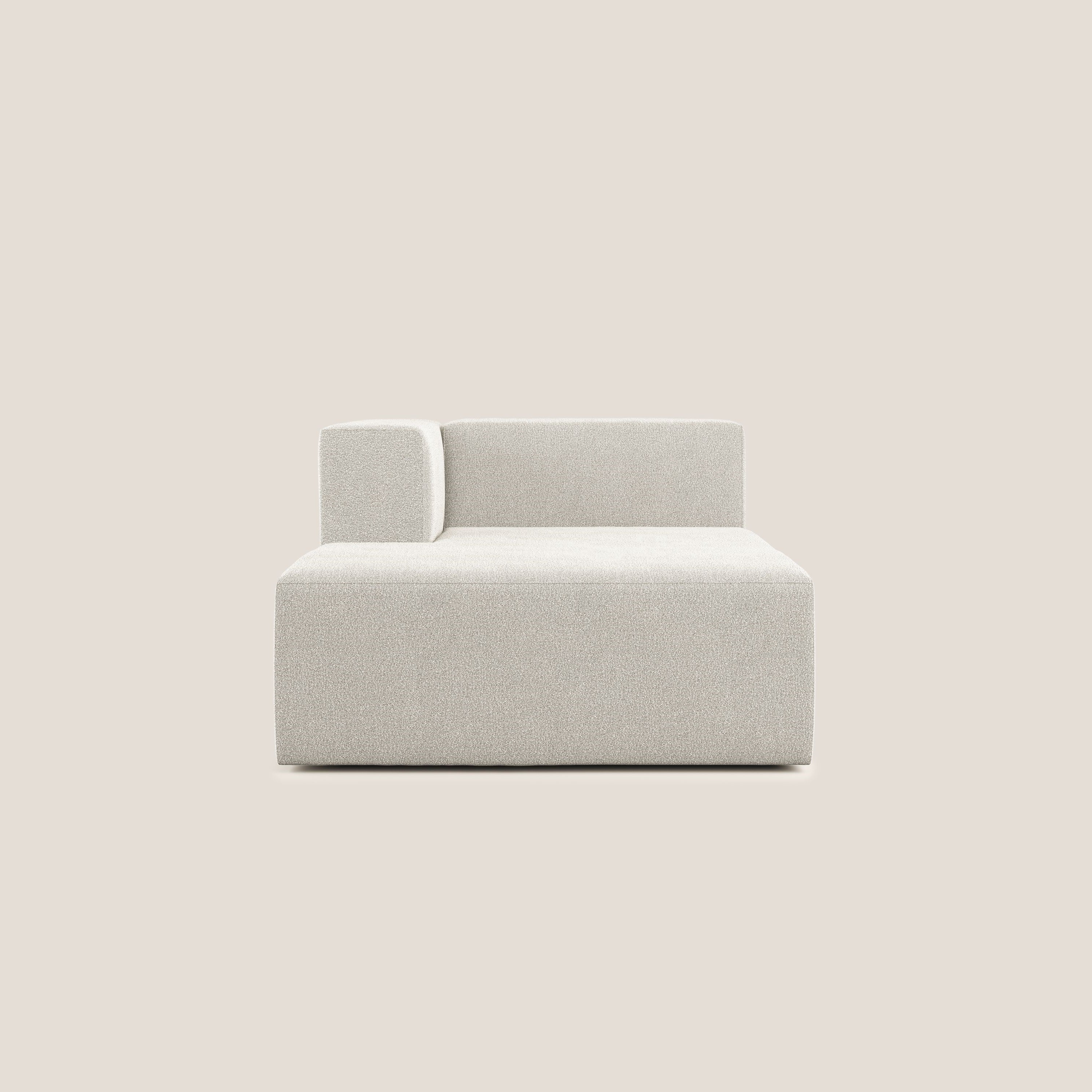 Nettuno module meridiénne en bouclette douce T07 blanc - Image 6