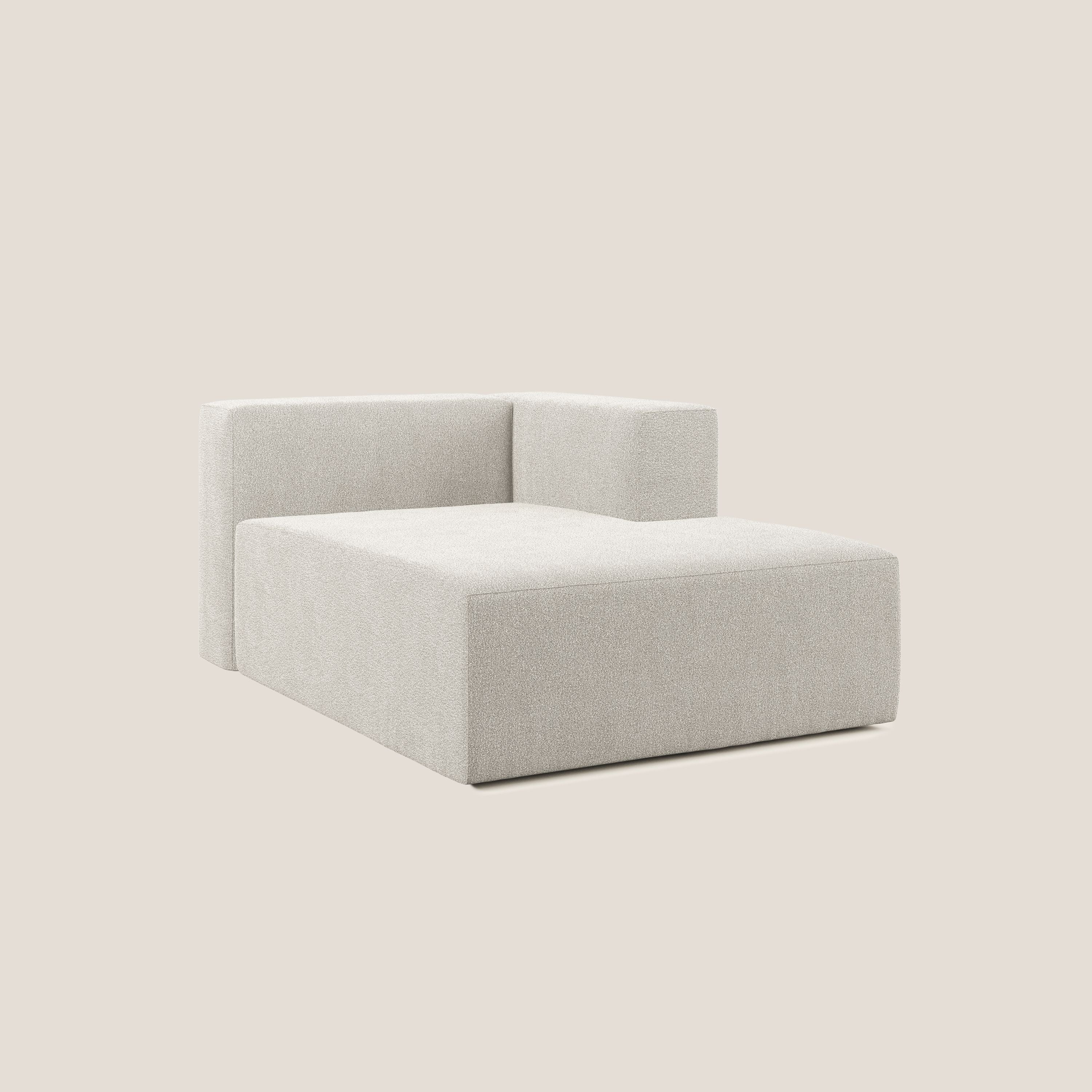Nettuno module meridiénne en bouclette douce T07 blanc - Image 9