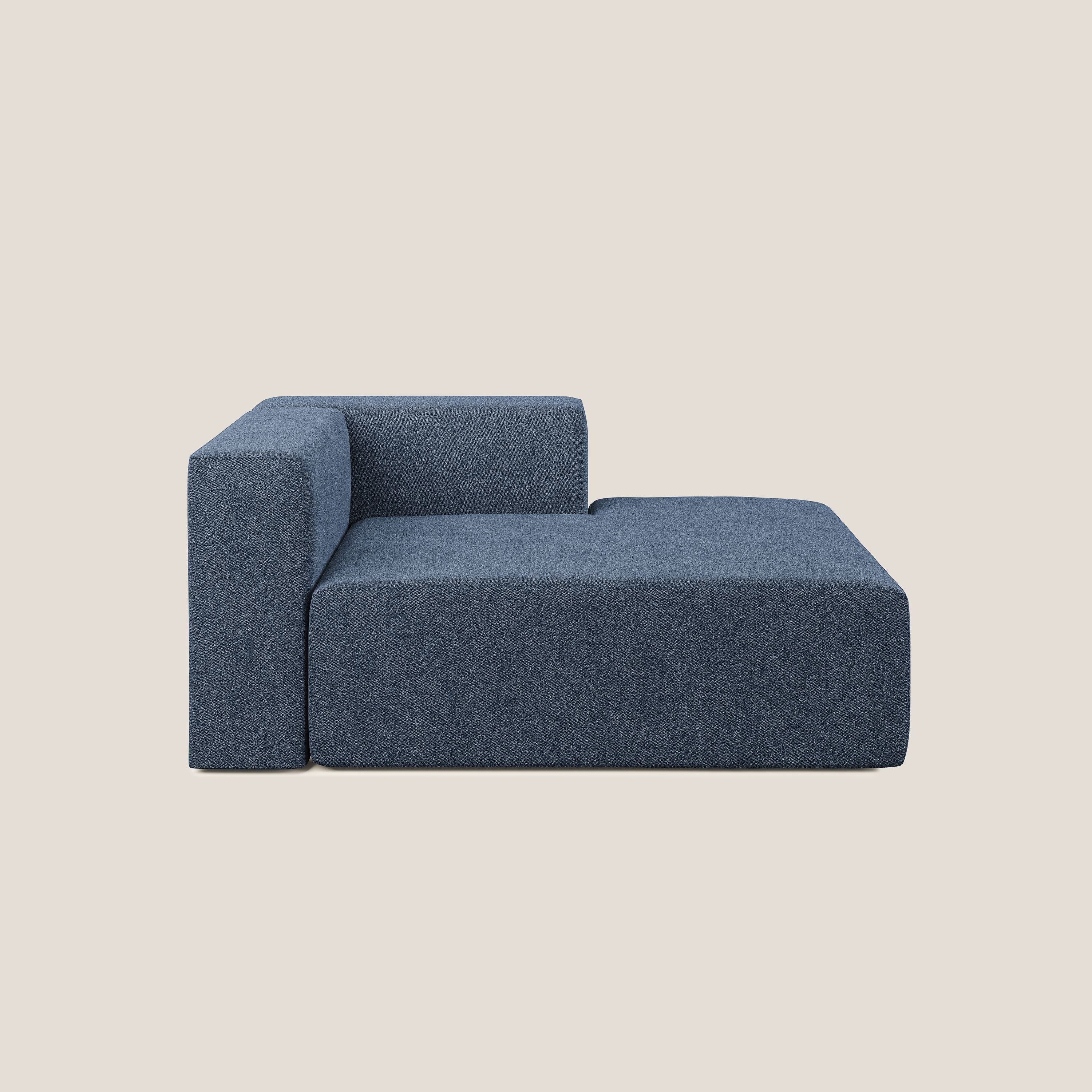 Nettuno module meridiénne en bouclette douce T07 bleu - Image 2