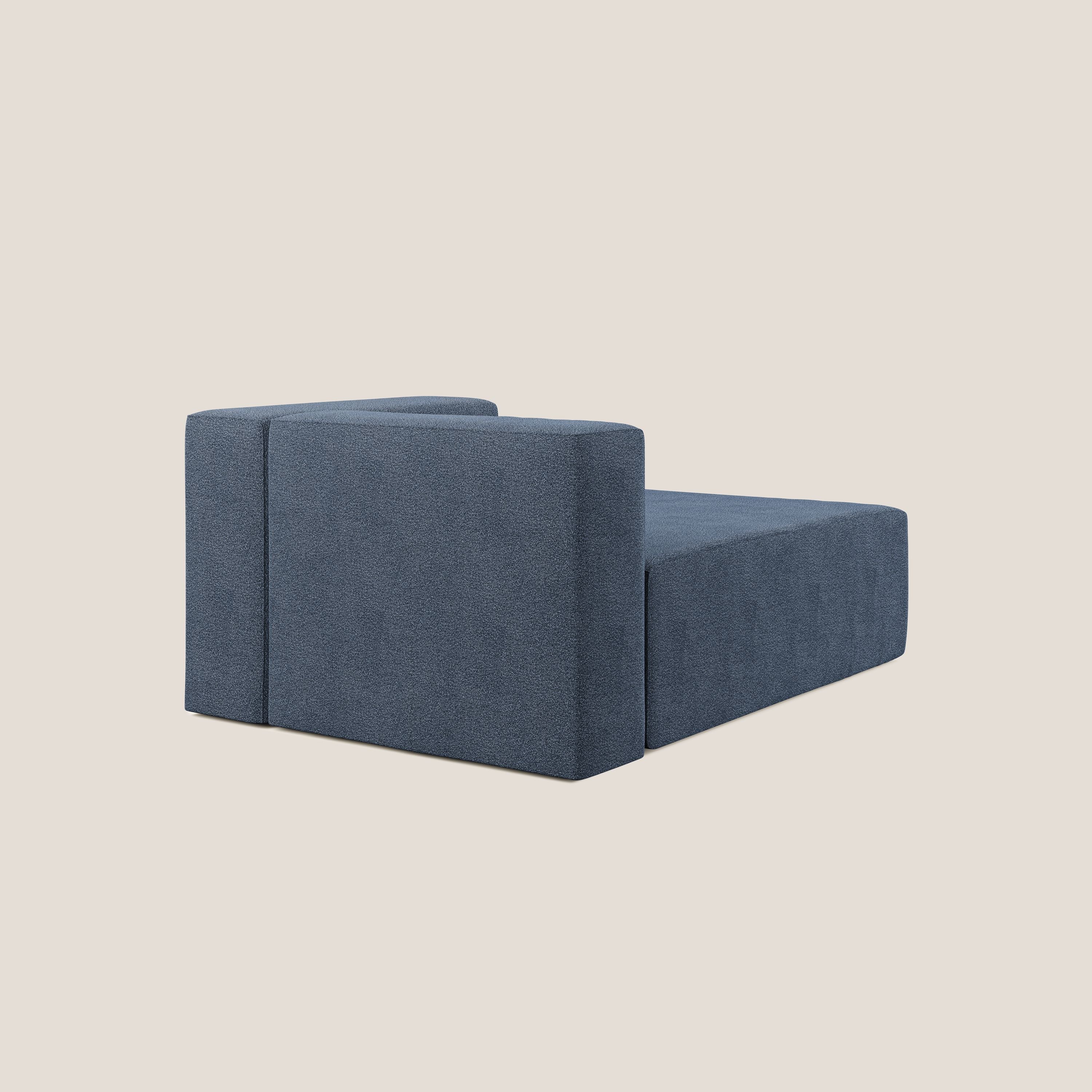 Nettuno module meridiénne en bouclette douce T07 bleu - Image 3