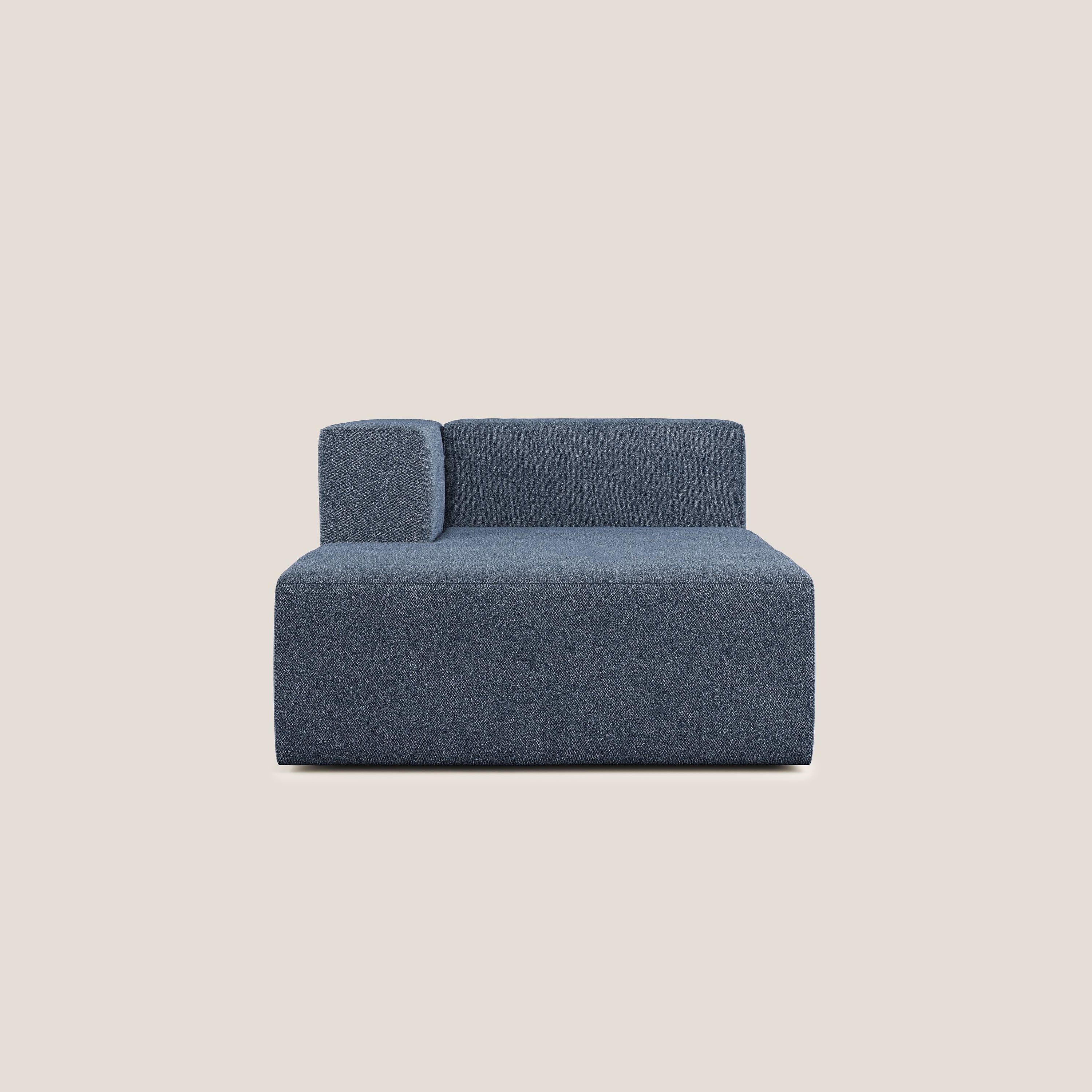 Nettuno module meridiénne en bouclette douce T07 bleu - Image 6