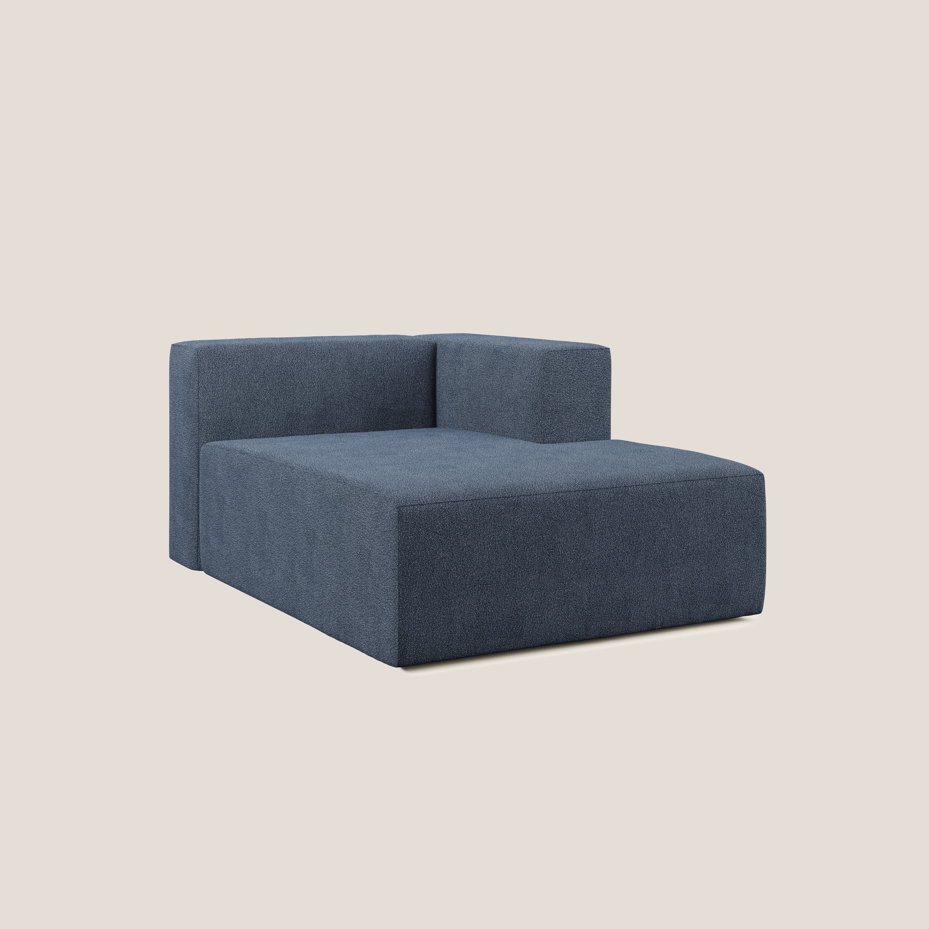 Nettuno module meridiénne en bouclette douce T07 bleu - Image 9