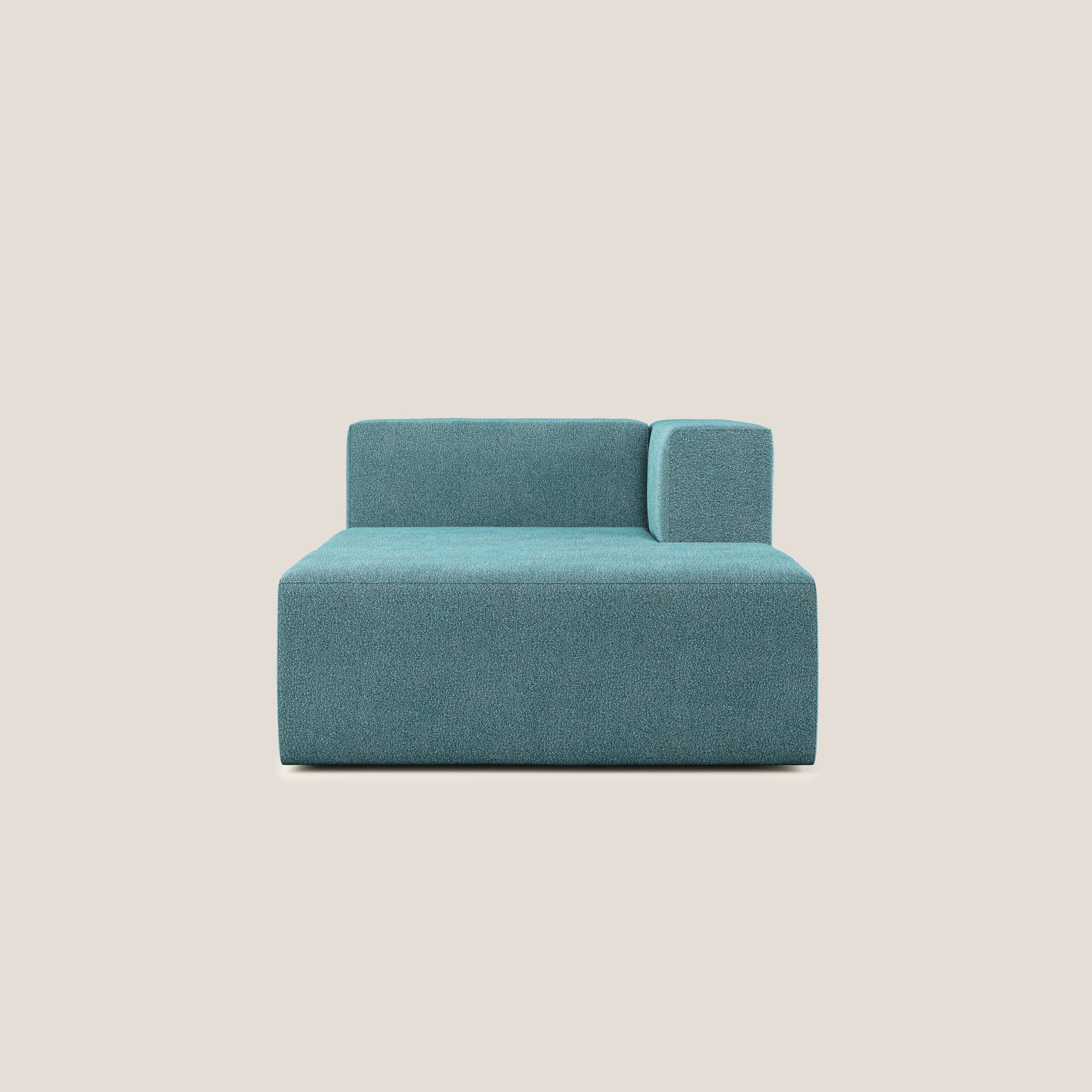 Nettuno module meridiénne en bouclette douce T07 bleu clair