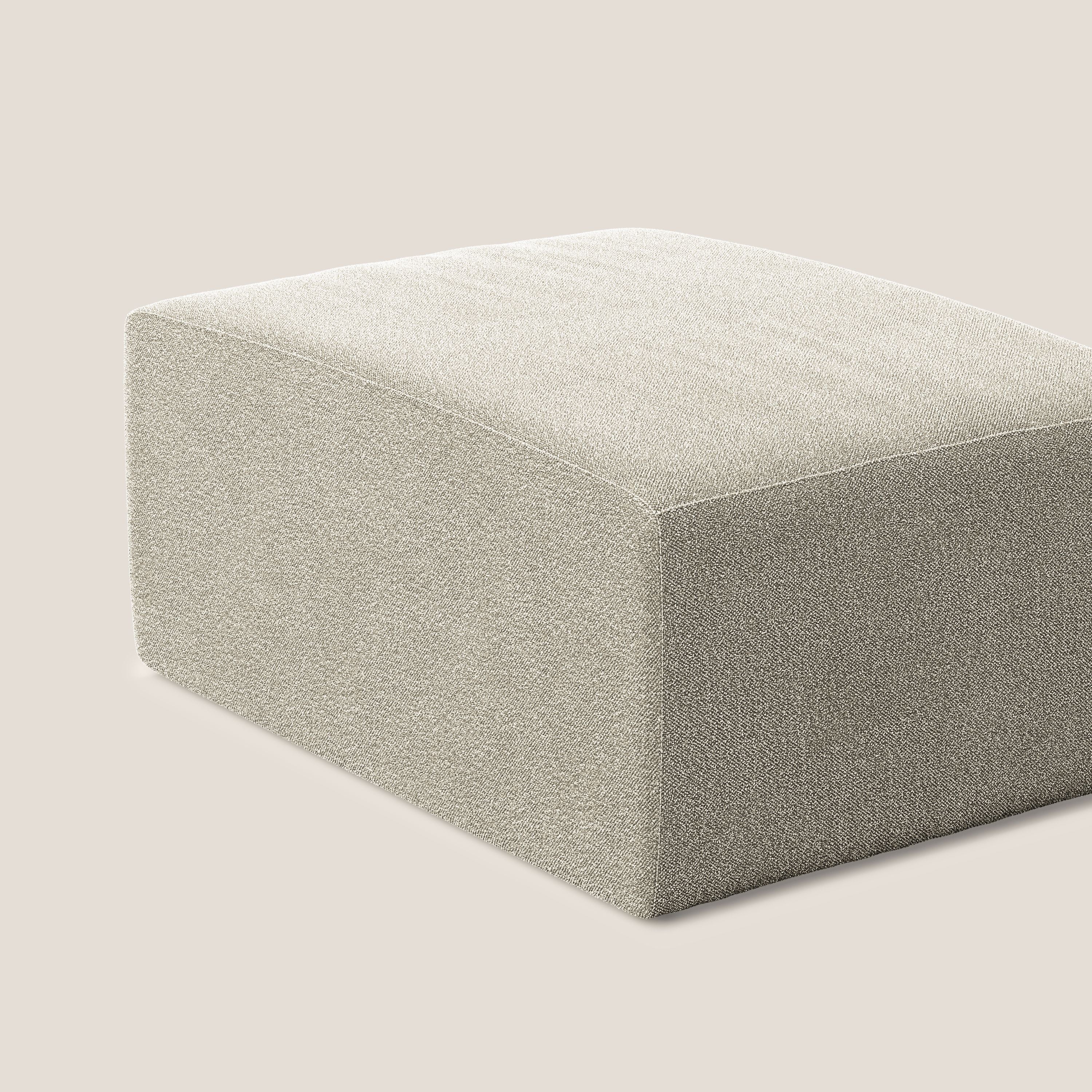 Nettuno pouf module en bouclette douce T07 beige - Image 5