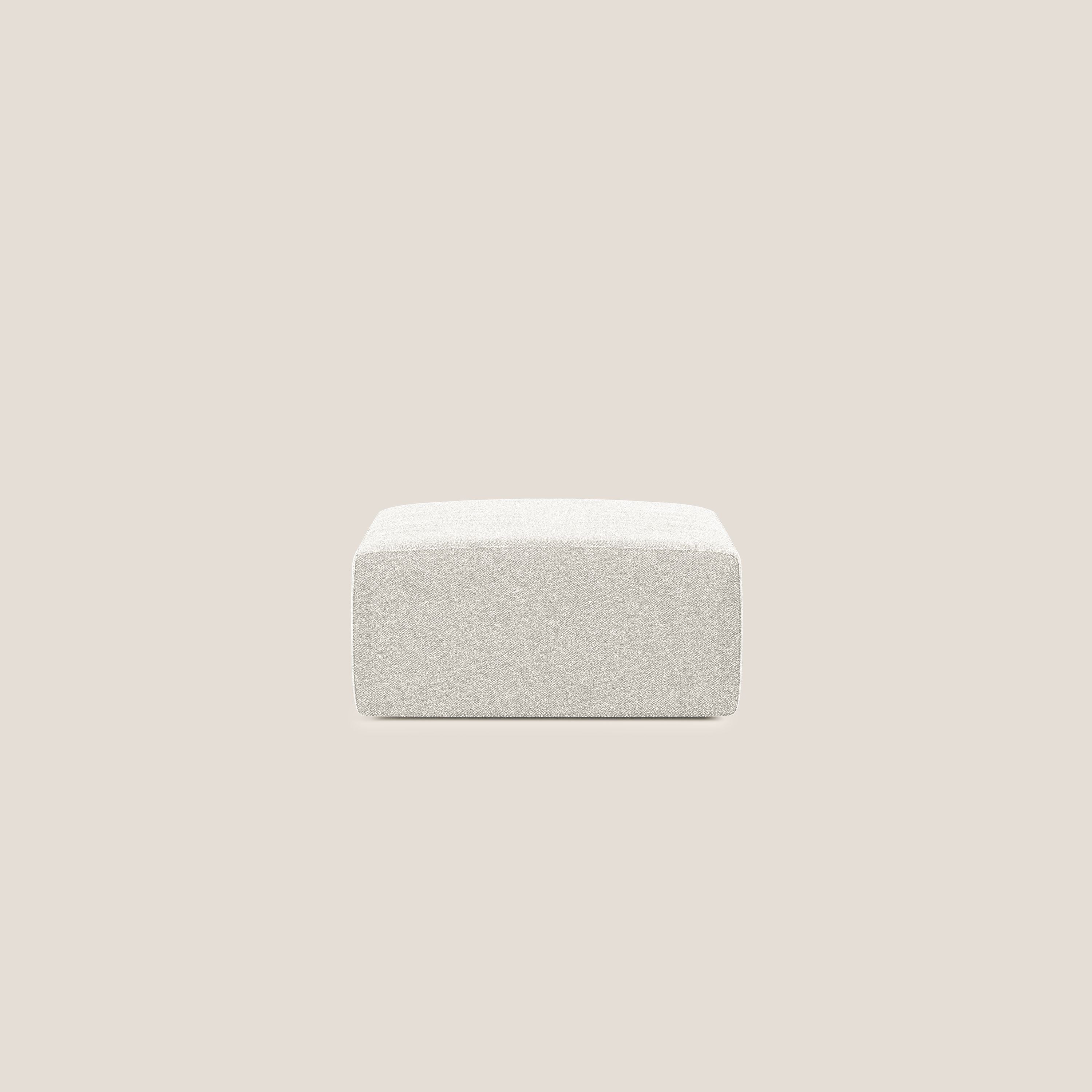 Nettuno pouf module en bouclette douce T07 blanc