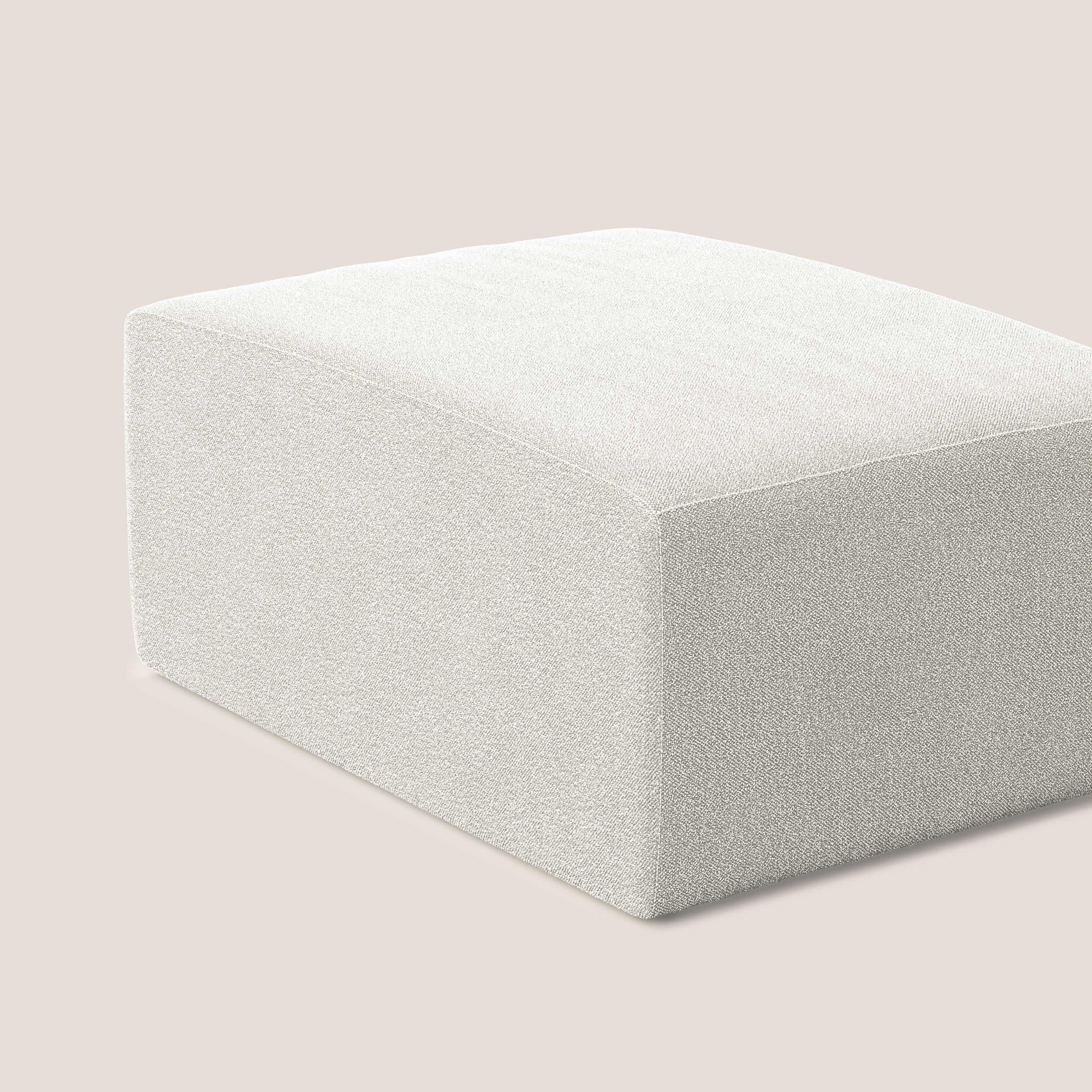 Nettuno pouf module en bouclette douce T07 blanc - Image 5