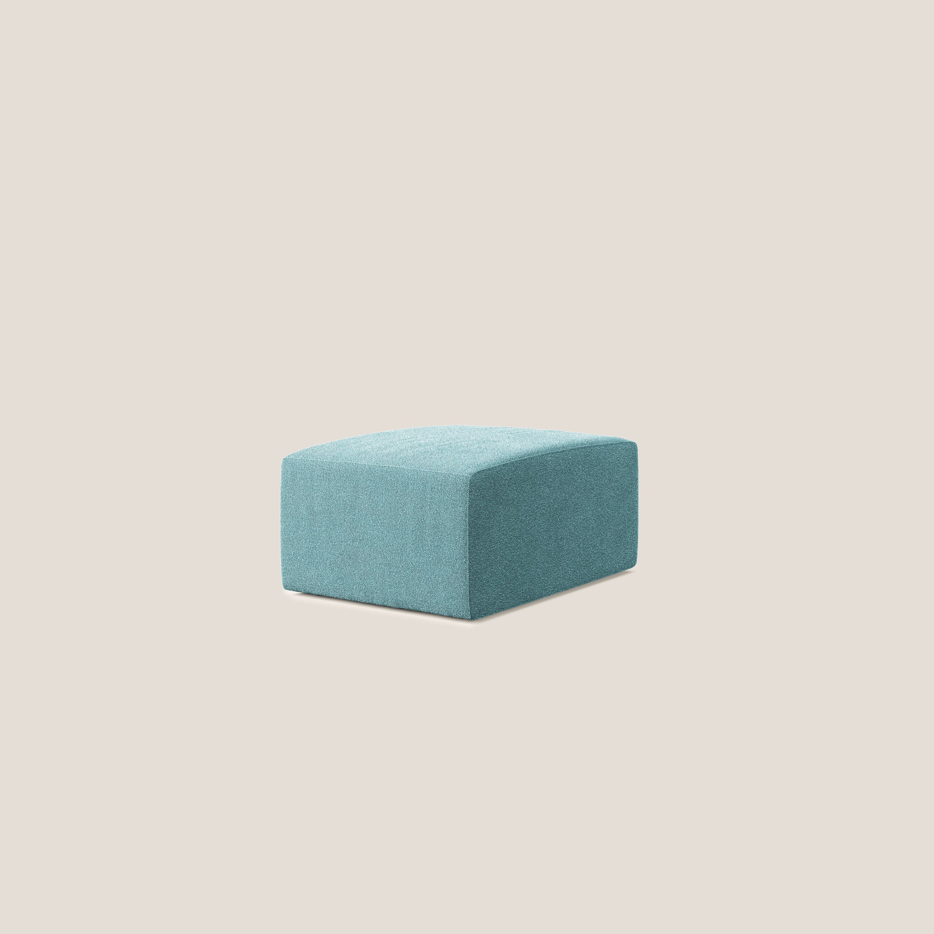 Nettuno pouf module en bouclette douce T07 bleu clair - Image 4