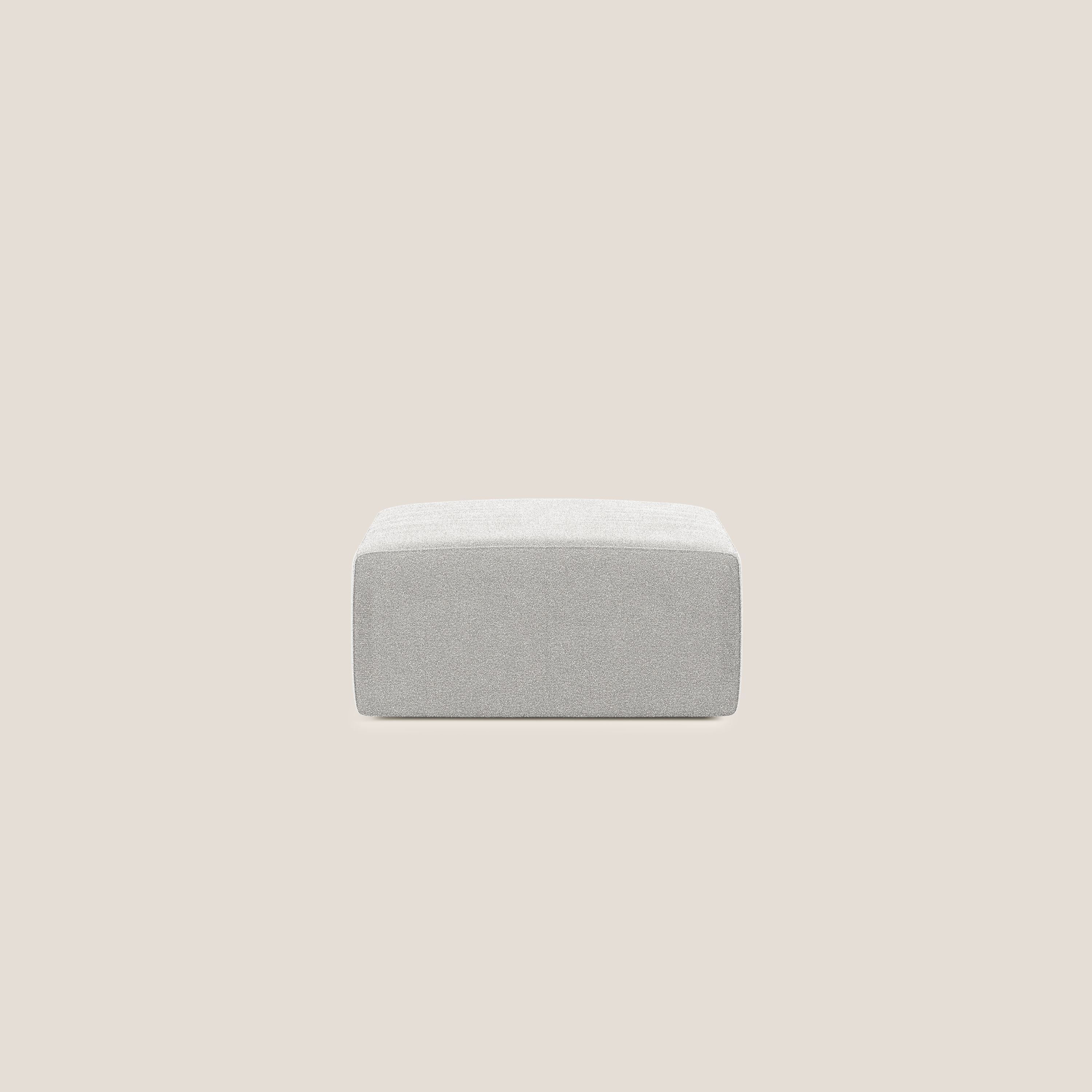 Nettuno pouf module en bouclette douce T07 gris