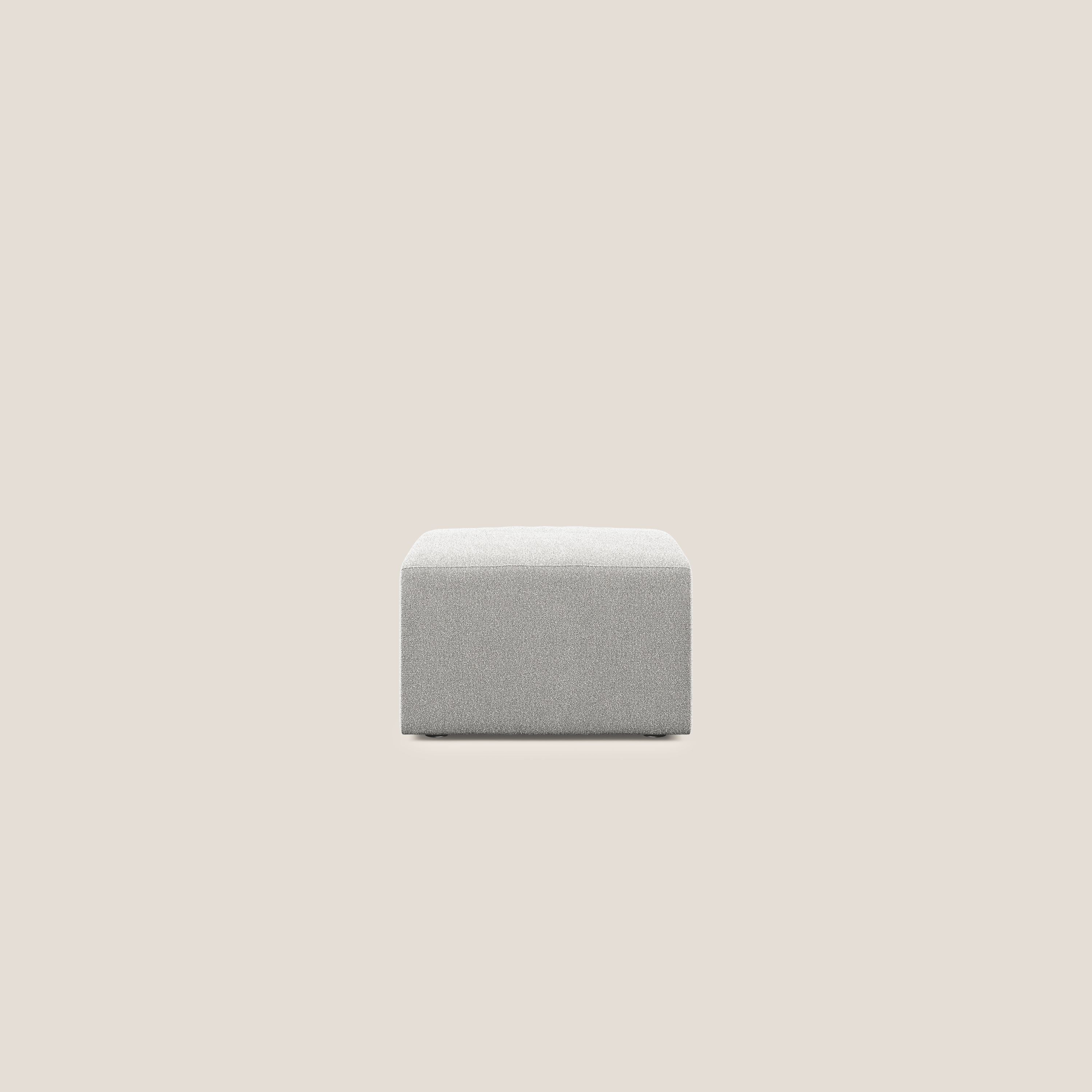 Nettuno pouf module en bouclette douce T07 gris - Image 3