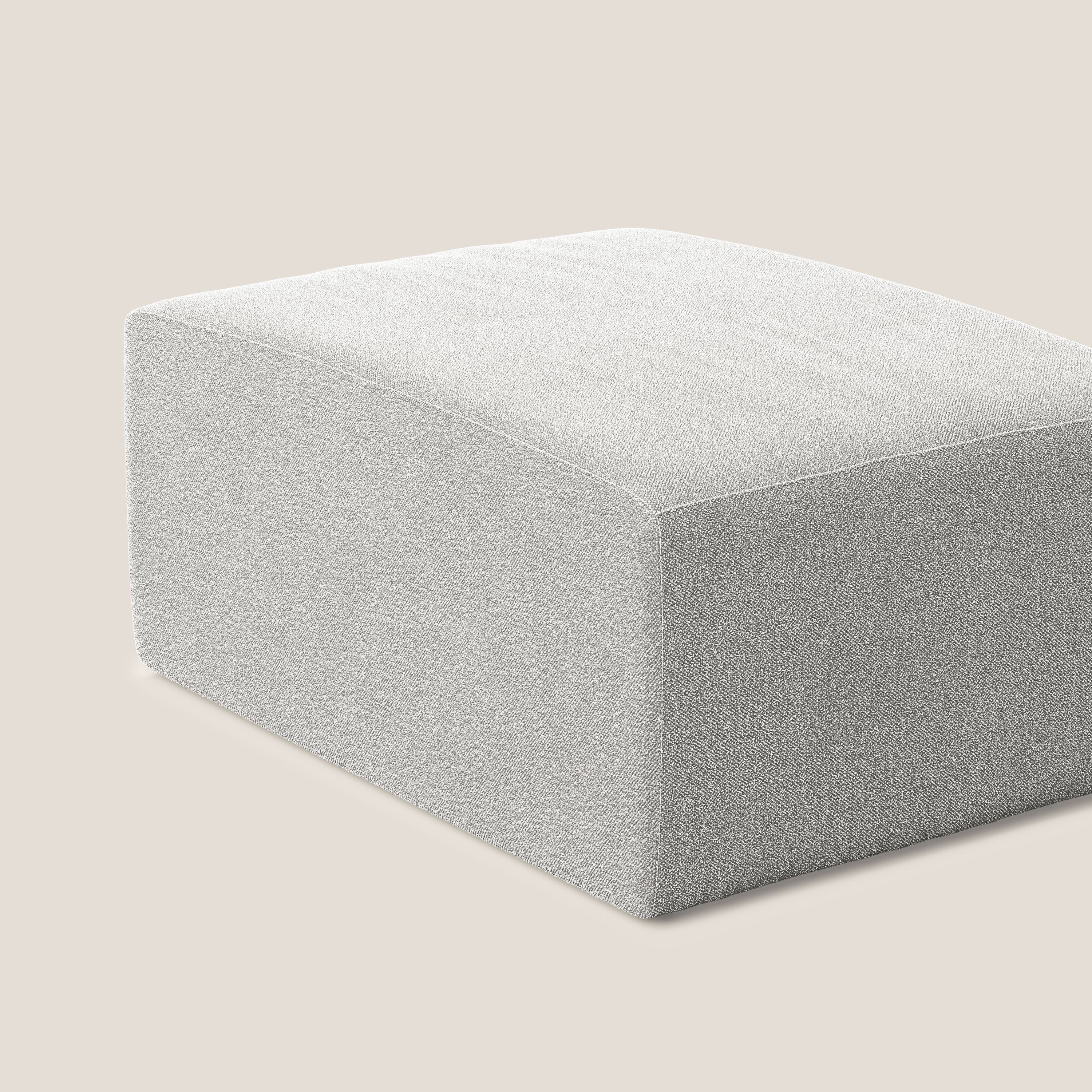 Nettuno pouf module en bouclette douce T07 gris - Image 5