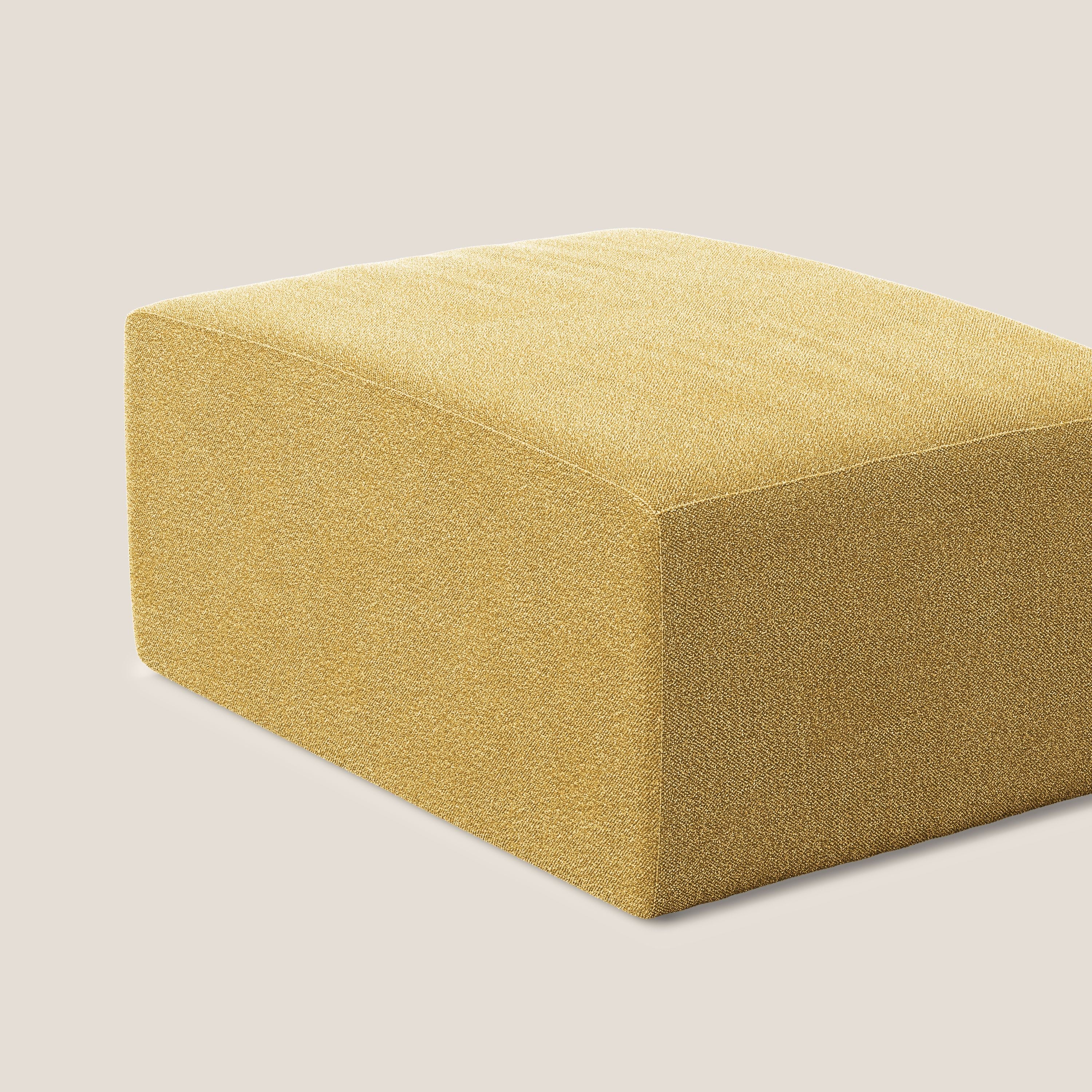 Nettuno pouf module en bouclette douce T07 jaune - Image 5