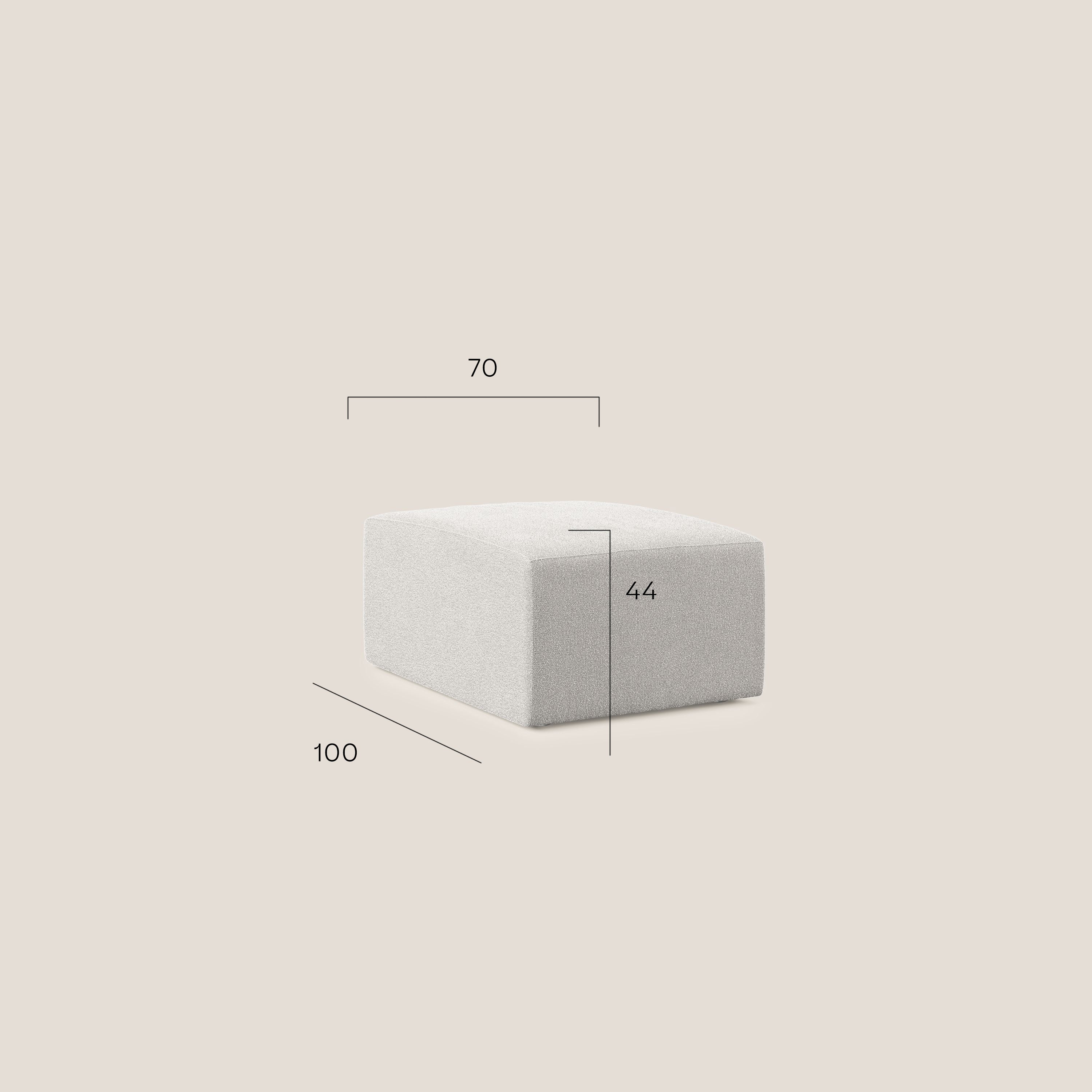 Nettuno pouf module en bouclette douce T07 jaune - Image 7