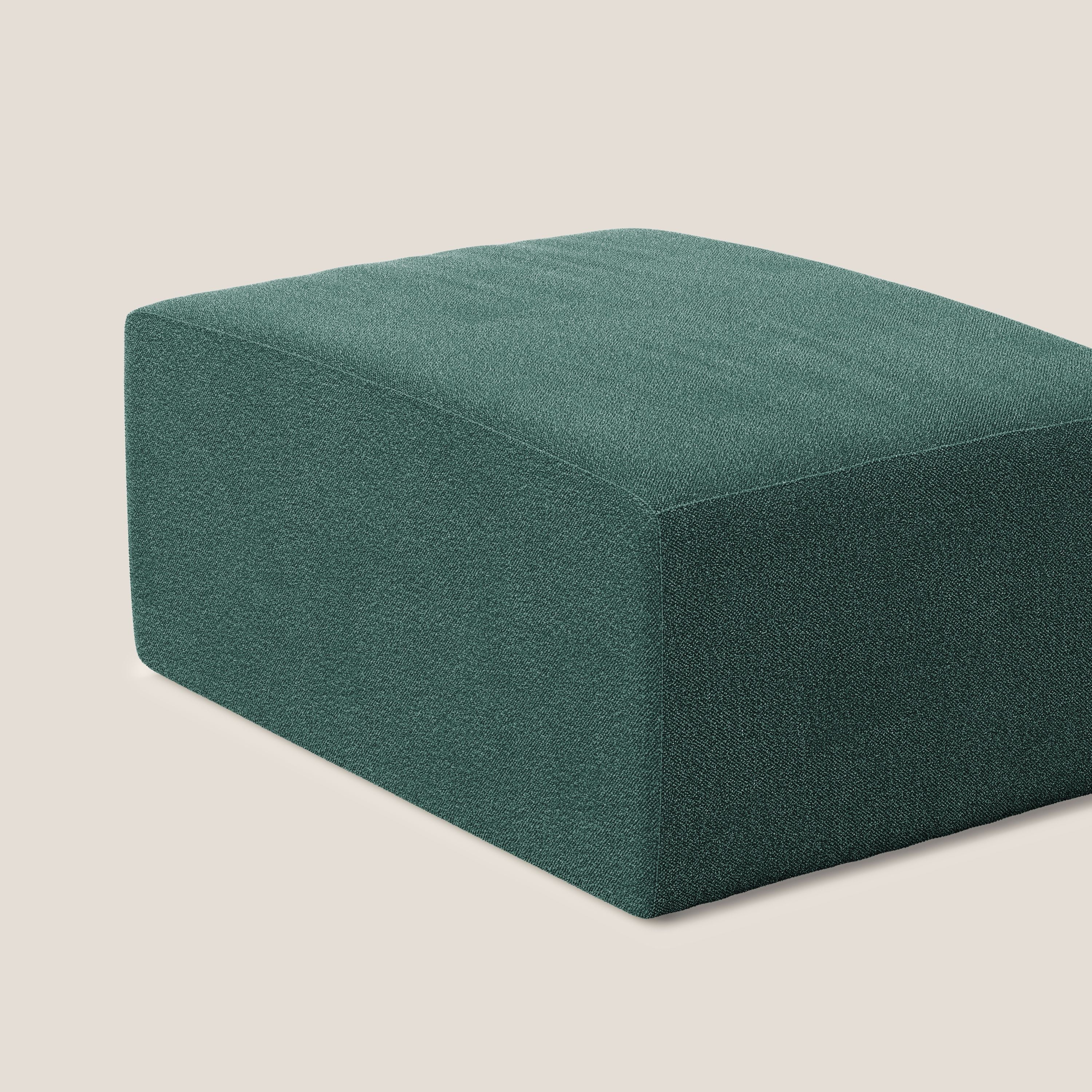 Nettuno pouf module en bouclette douce T07 vert - Image 5