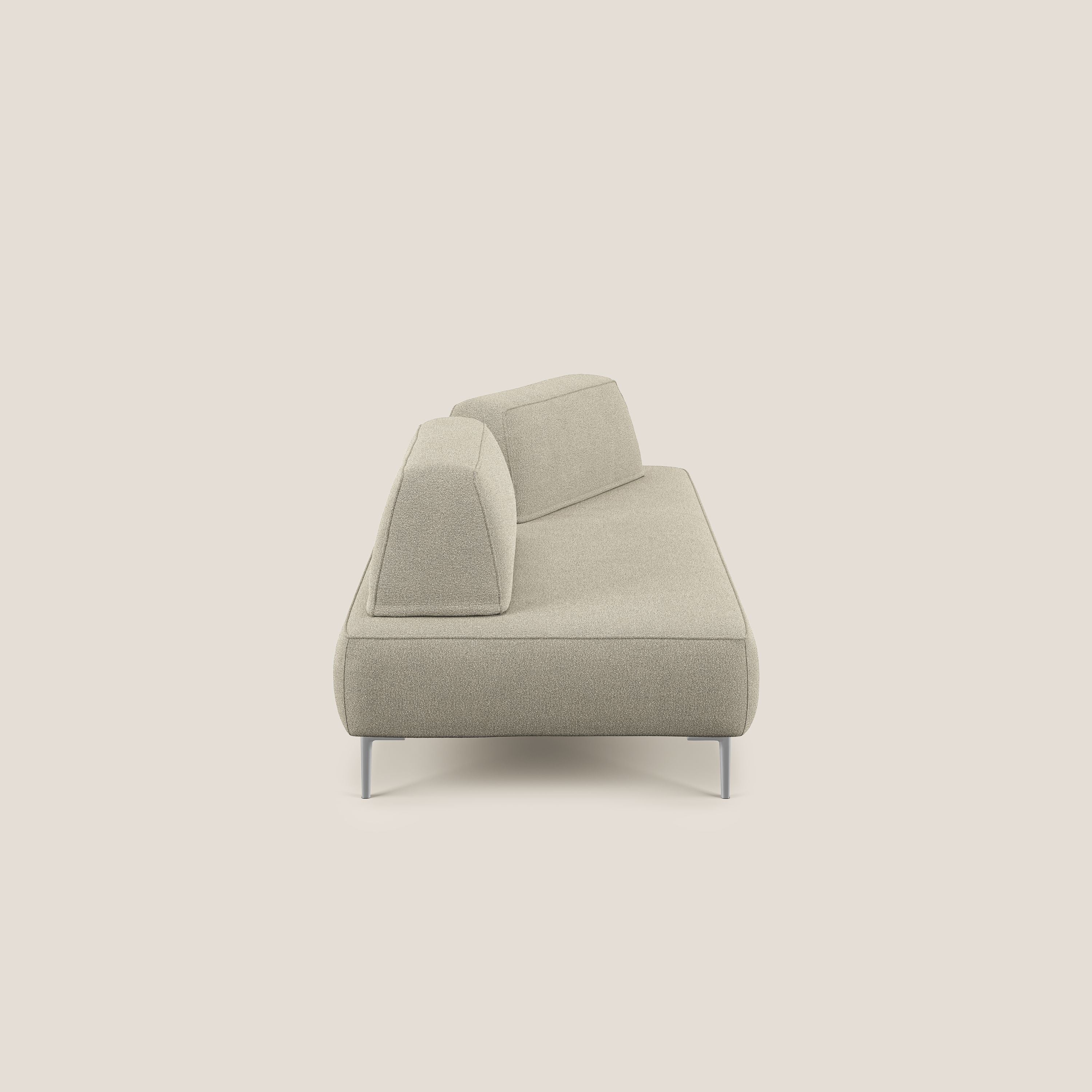 Newton Canapé modulable avec dossier amovibles T07 beige - Image 3
