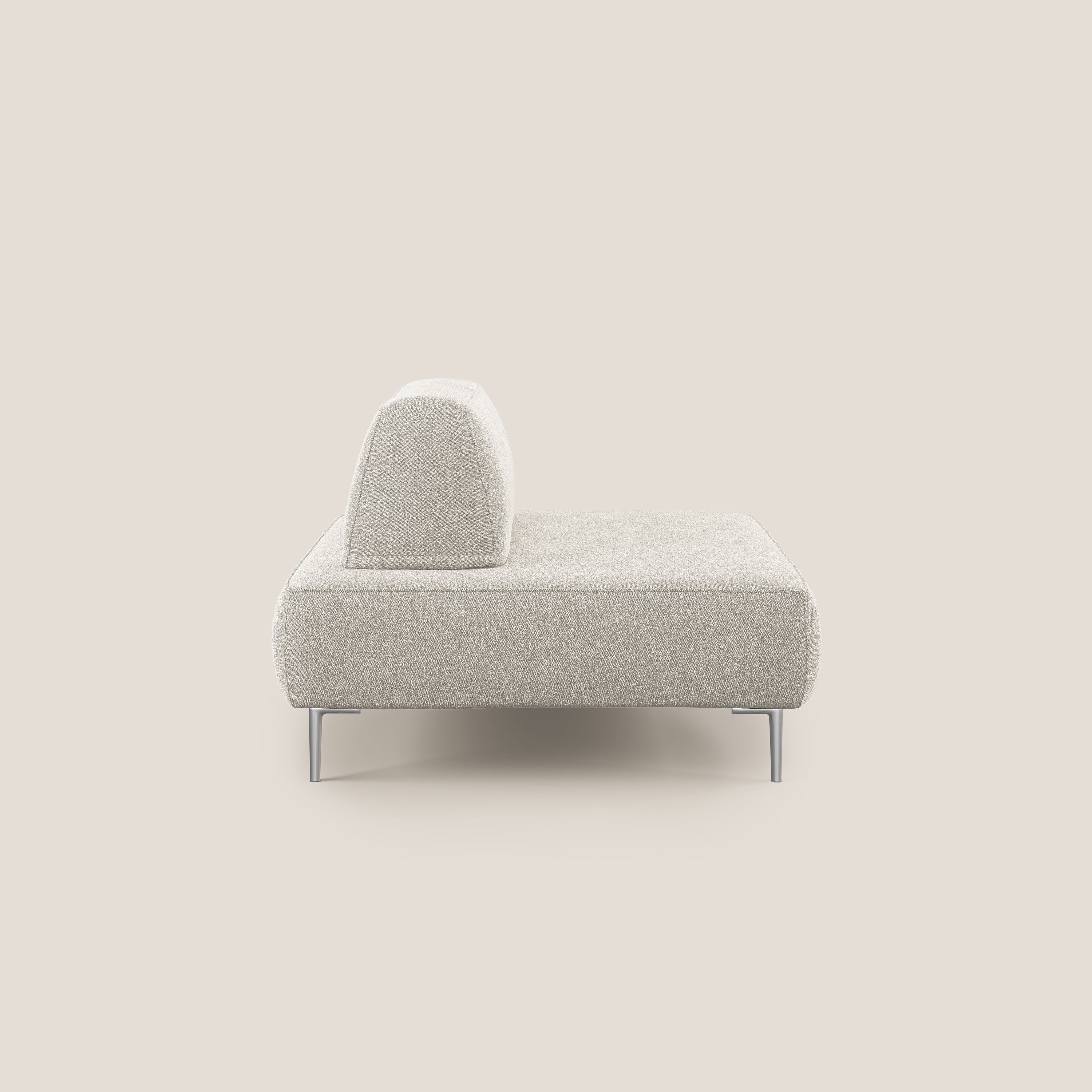 Newton fauteuil modulable avec dossier amovibles T07 blanc - Image 3
