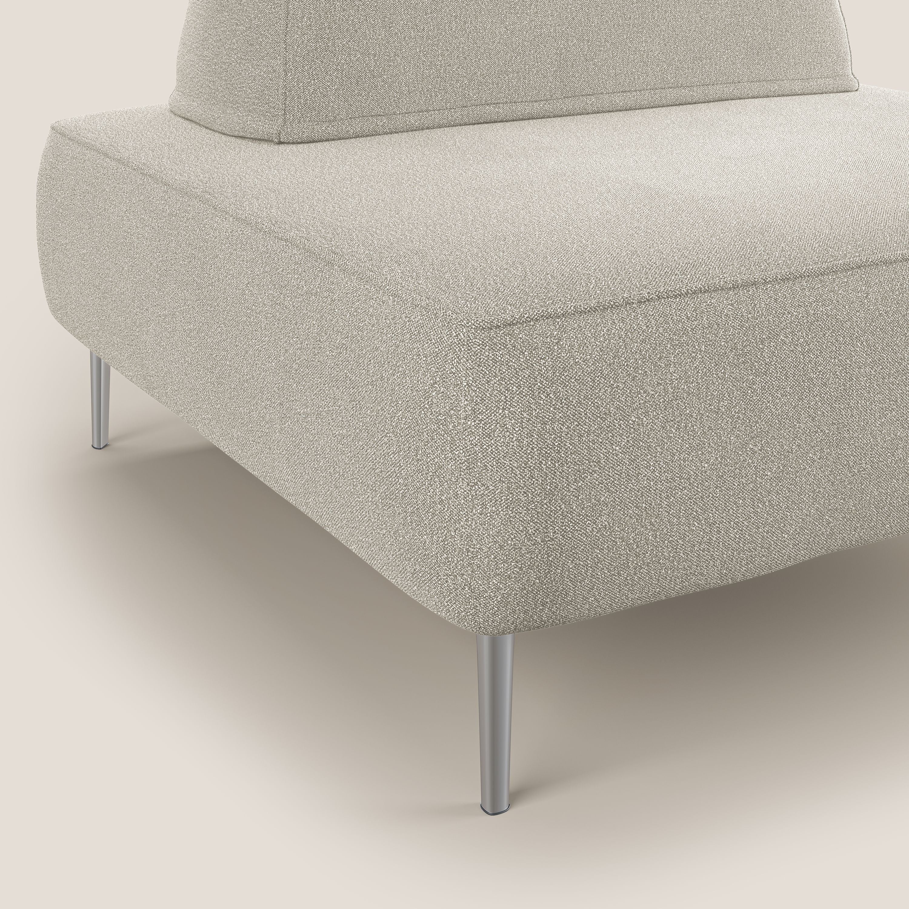 Newton fauteuil modulable avec dossier amovibles T07 blanc - Image 5