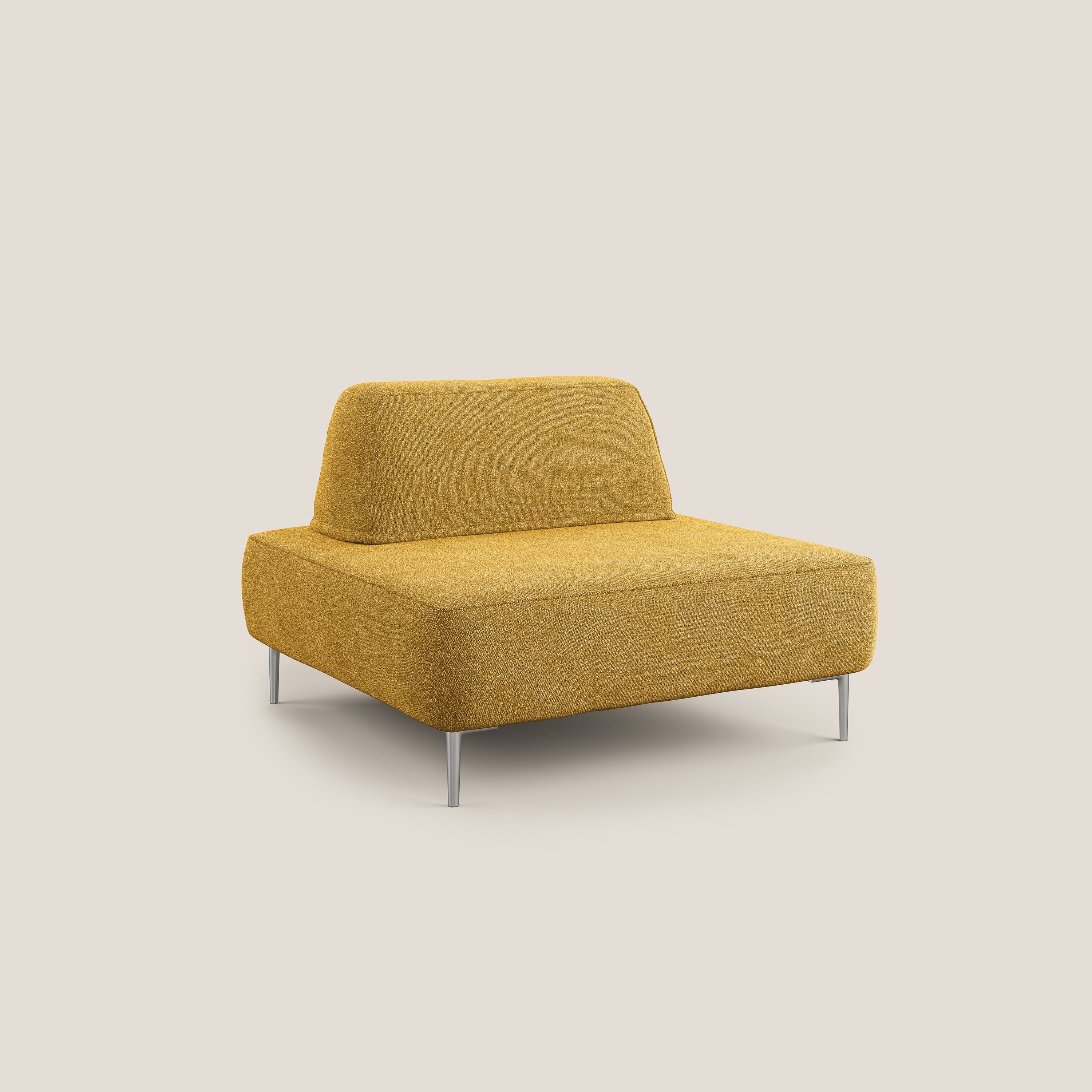 Newton fauteuil modulable avec dossier amovibles T07 jaune - Image 2